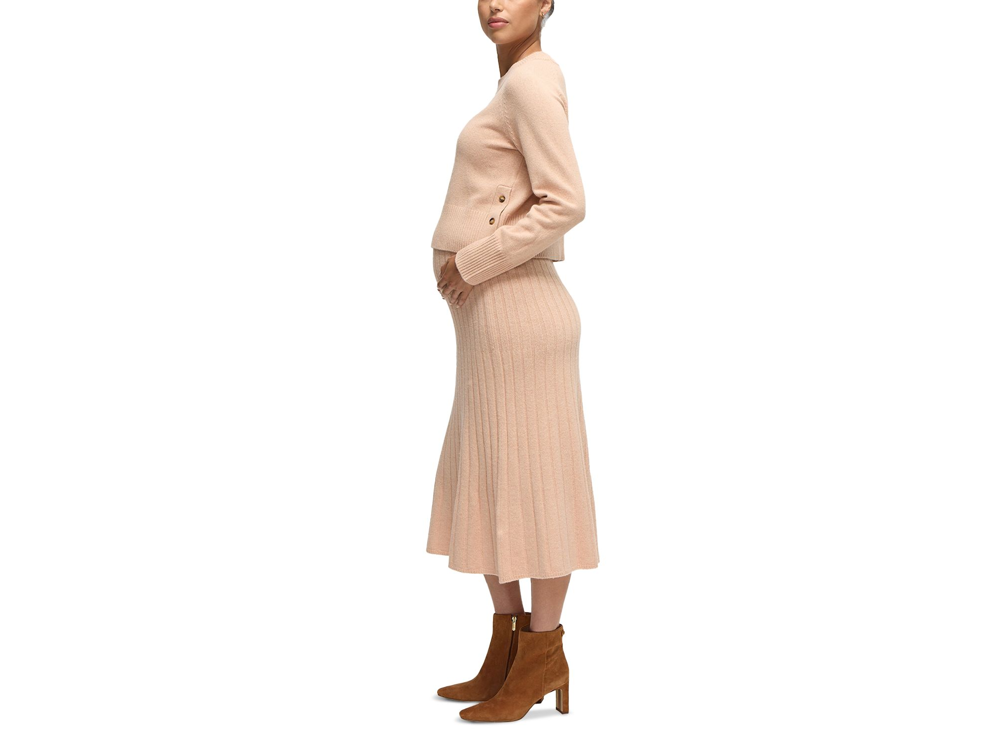 A Line Maternity Sweater Skirt — Image 5