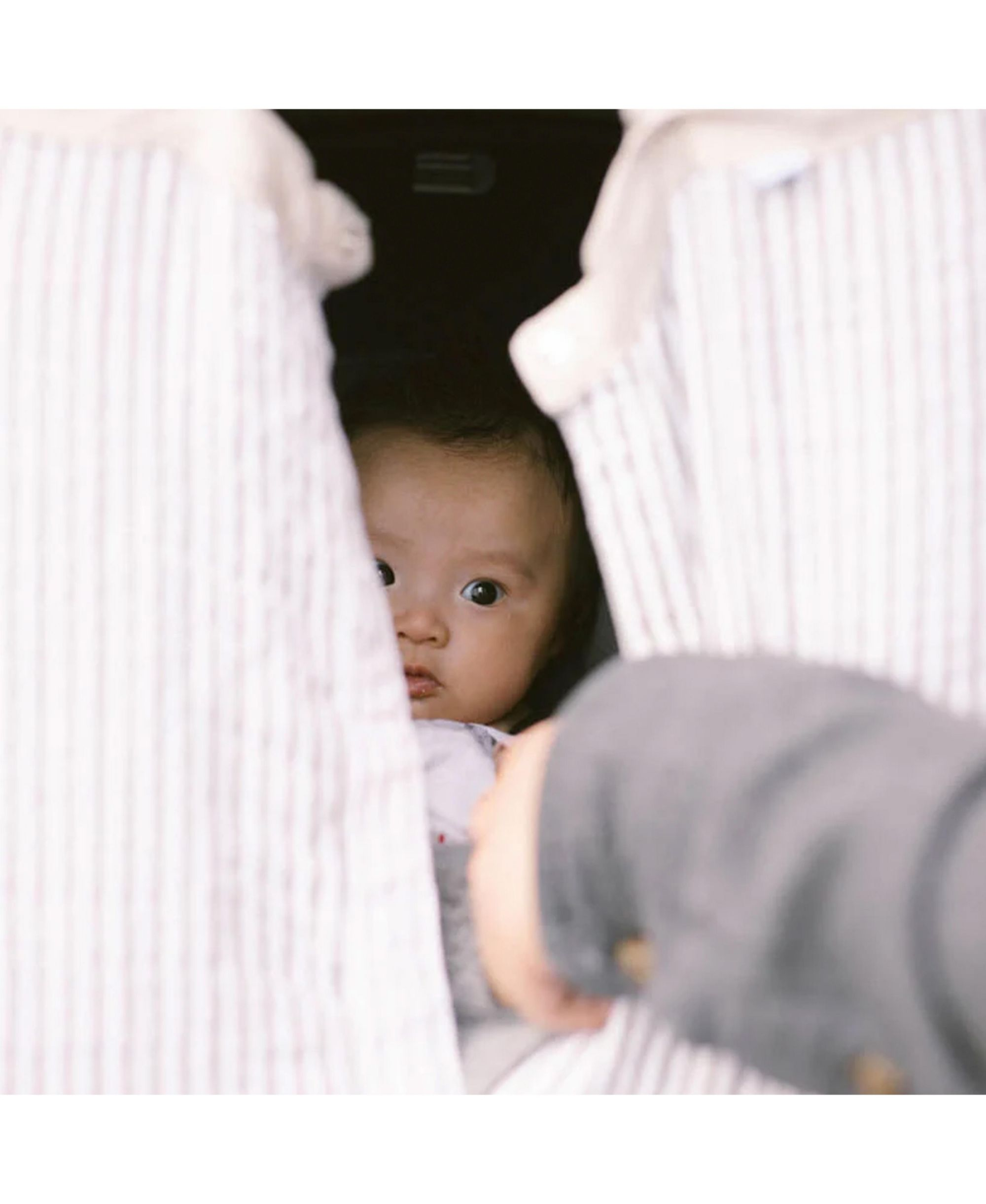 Unisex Cotton Muslin Car Seat Canopy - Baby — Image 6