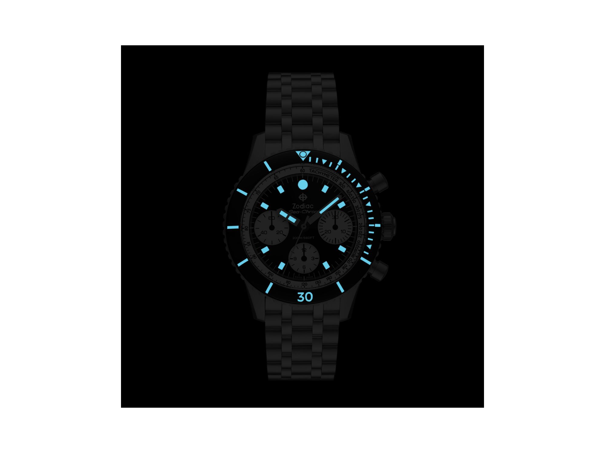 Sea-Chron Automatic Stainless Steel Watch, 42mm — Image 7