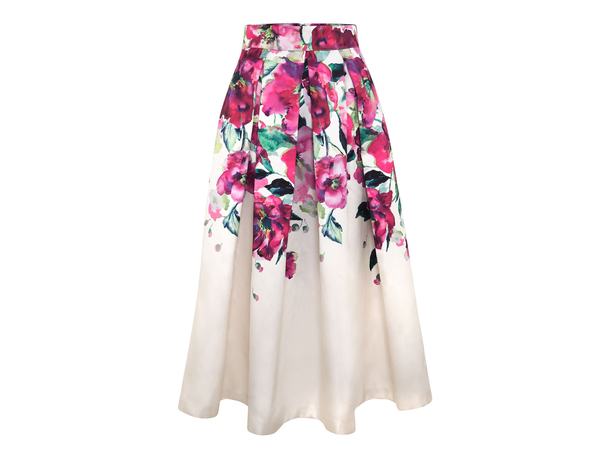Celeste Floral Border Skirt — Image 4