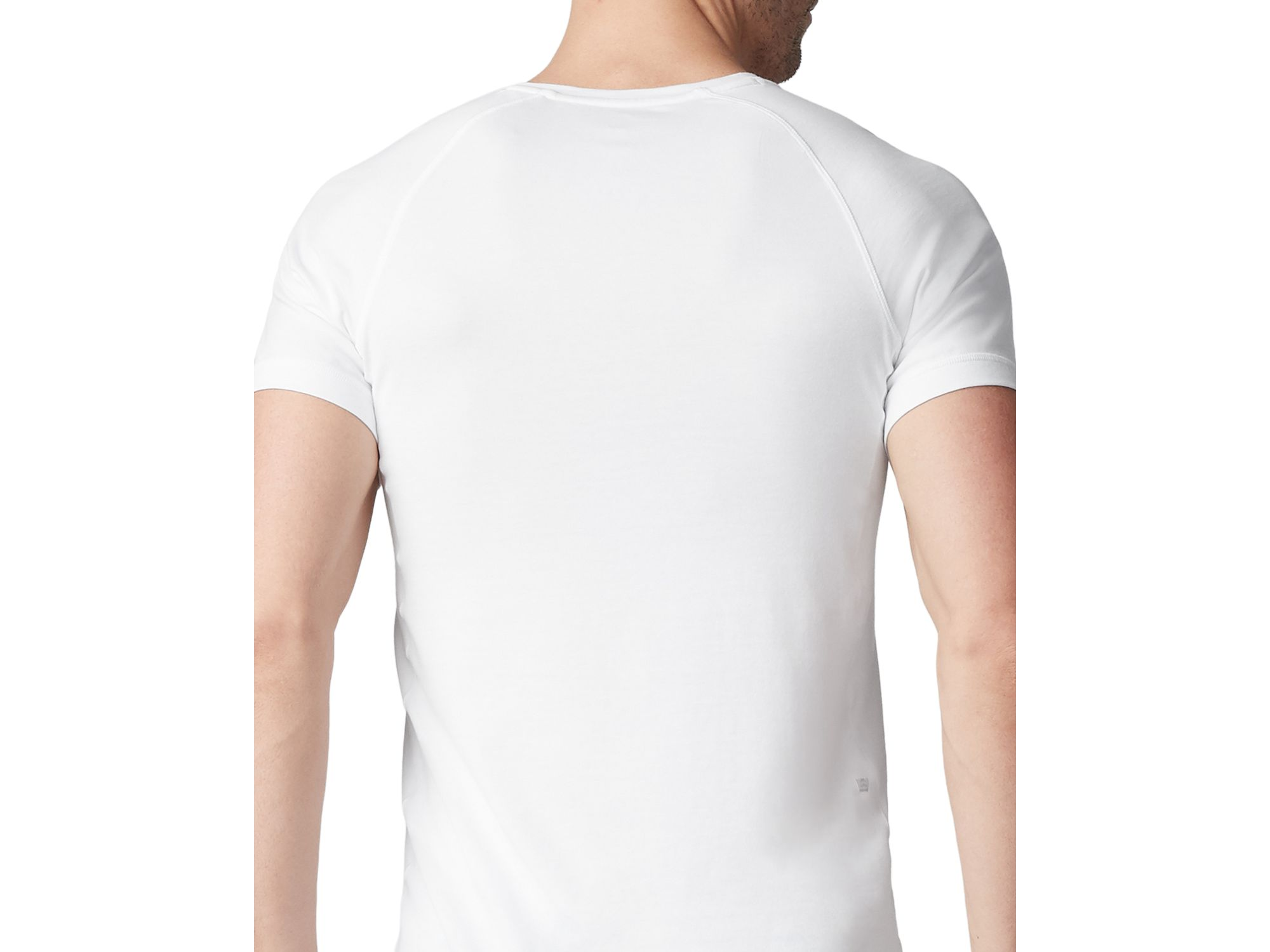 18 Hour Extra Slim Fit Jersey V Neck Undershirt — Image 4