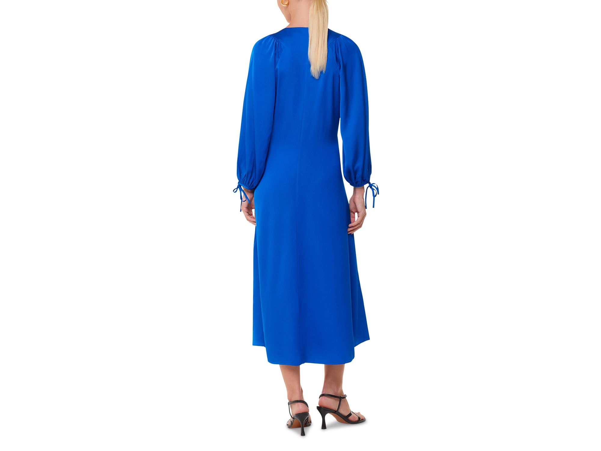 Molly Satin Midi Dress — Image 7
