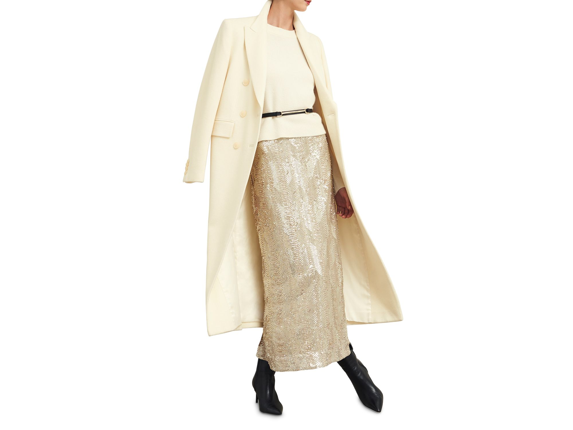 Marlowe Limited Sequined Maxi Skirt — Image 8