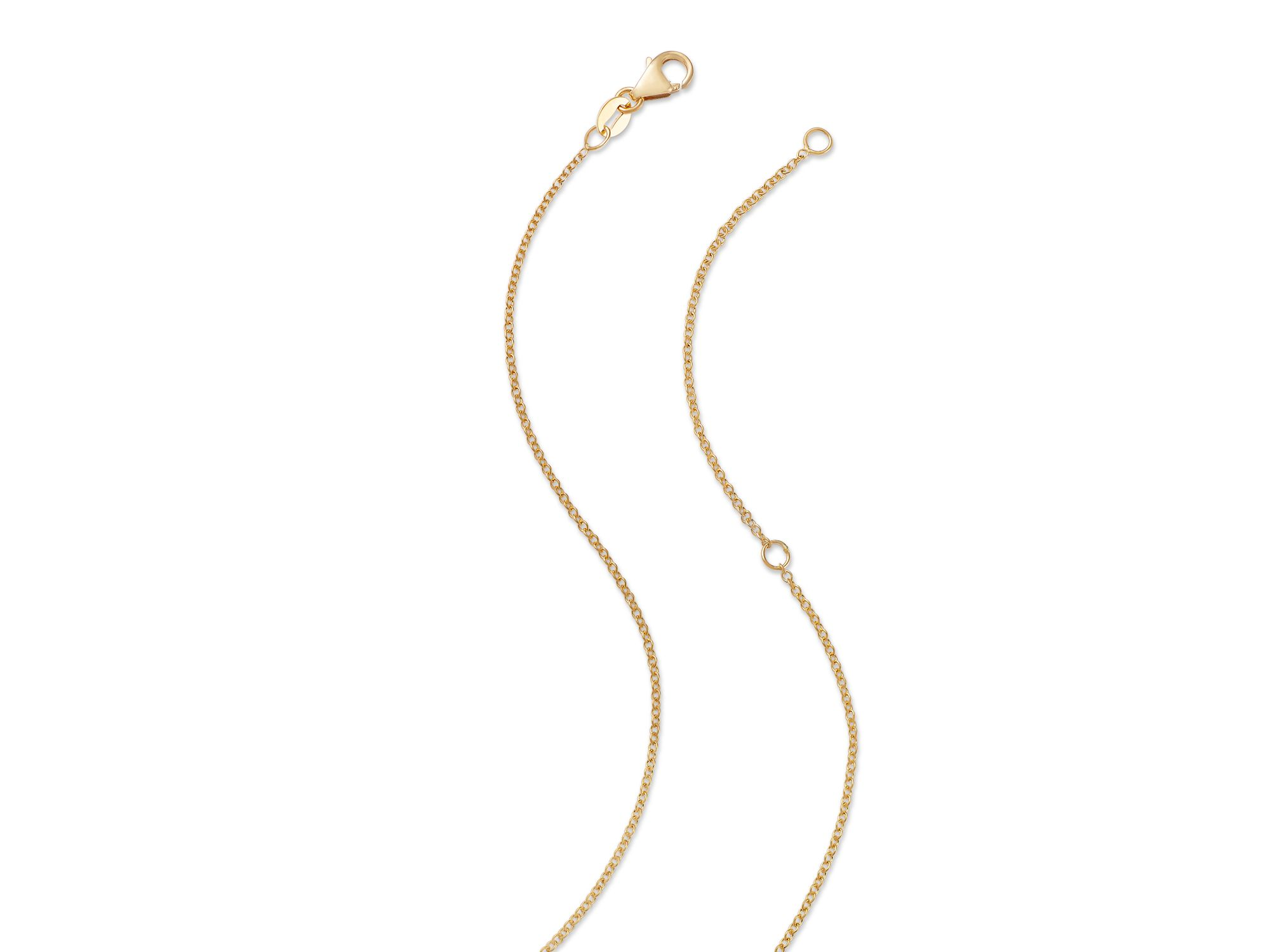 Diamond Cross Pendant Necklace in 14K Yellow Gold, 0.30 tcw — Image 4
