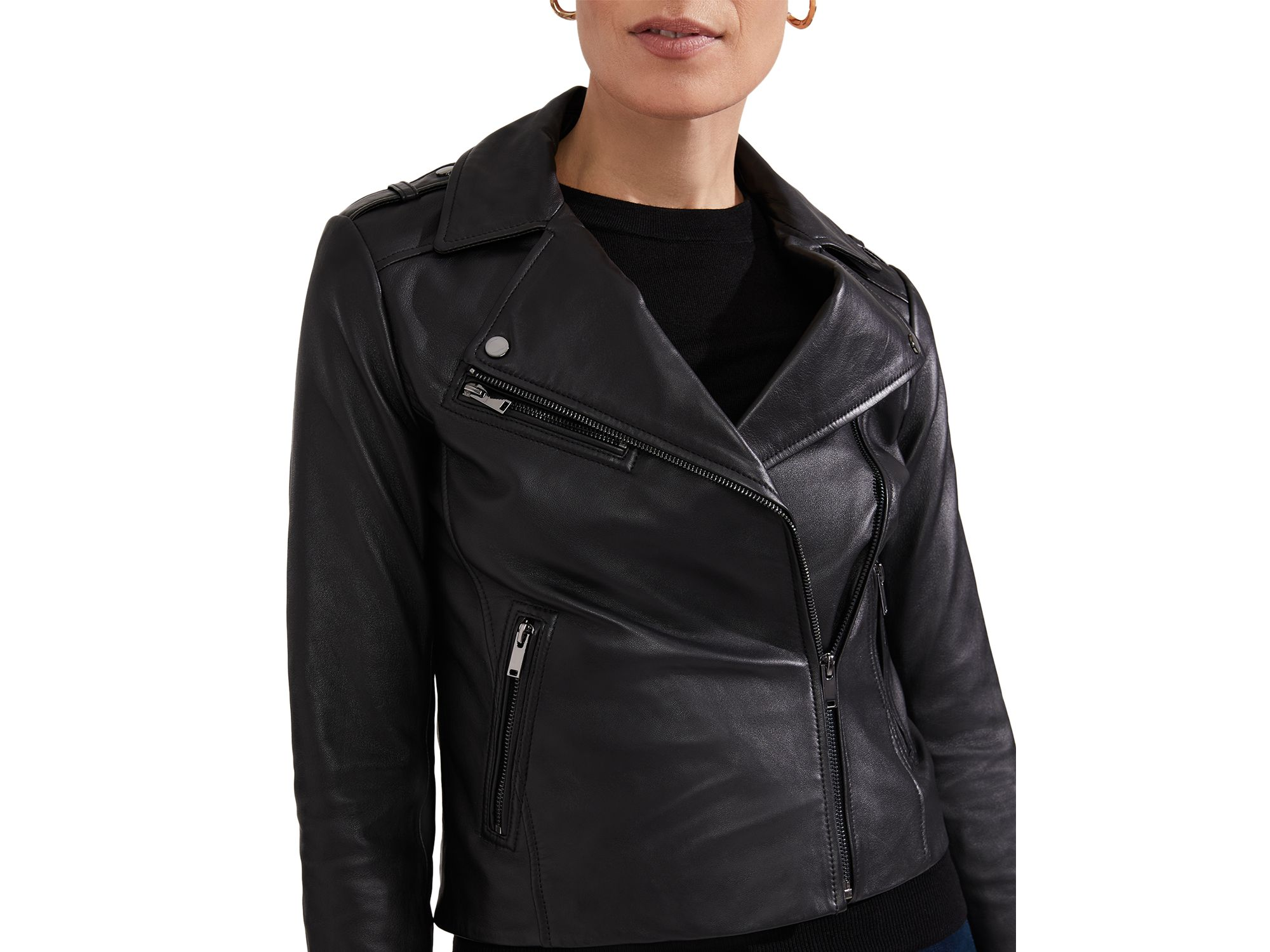 Darby Leather Jacket — Image 3