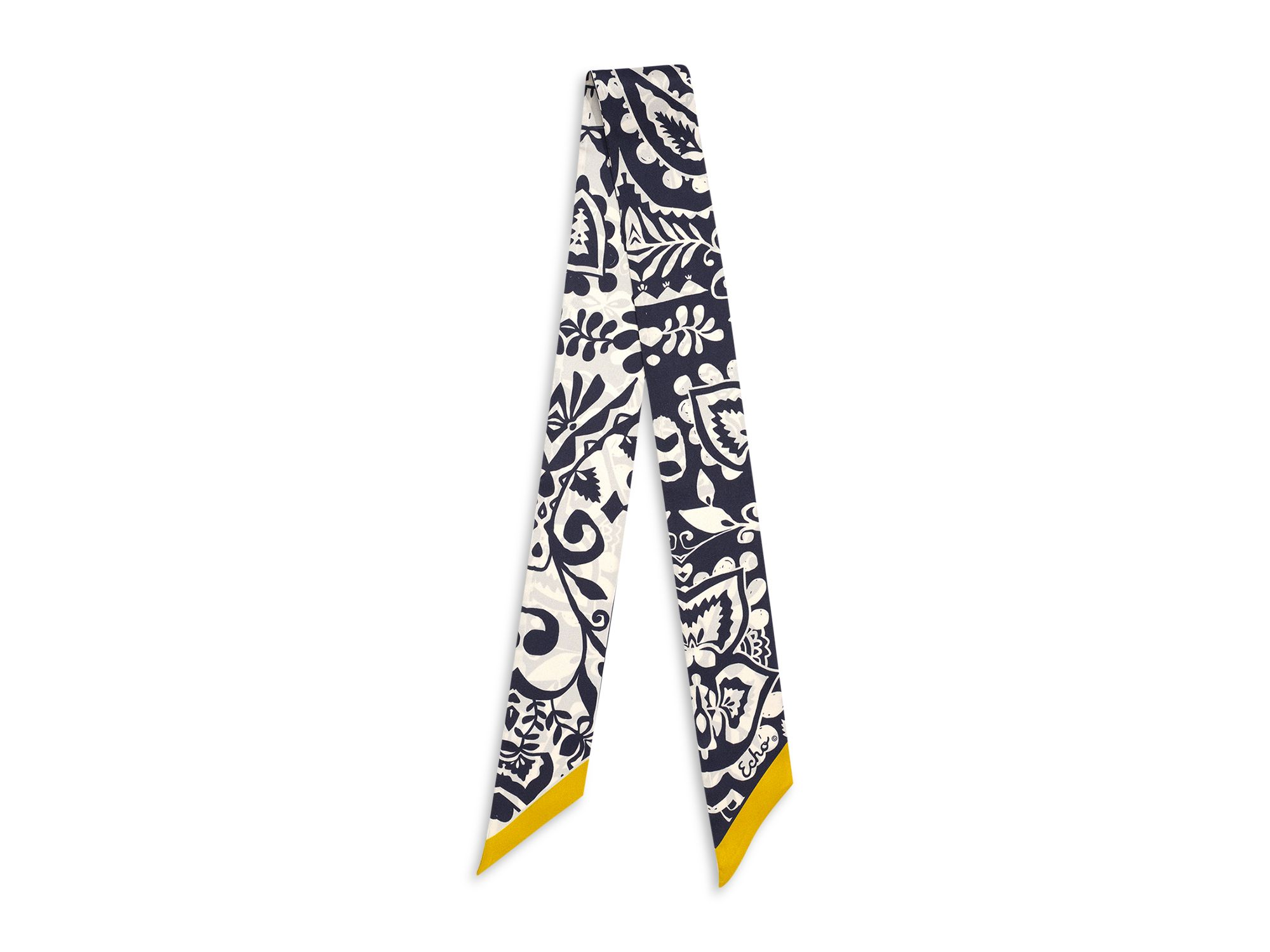 Park Paisley Silk Ribbon Scarf — Image 3