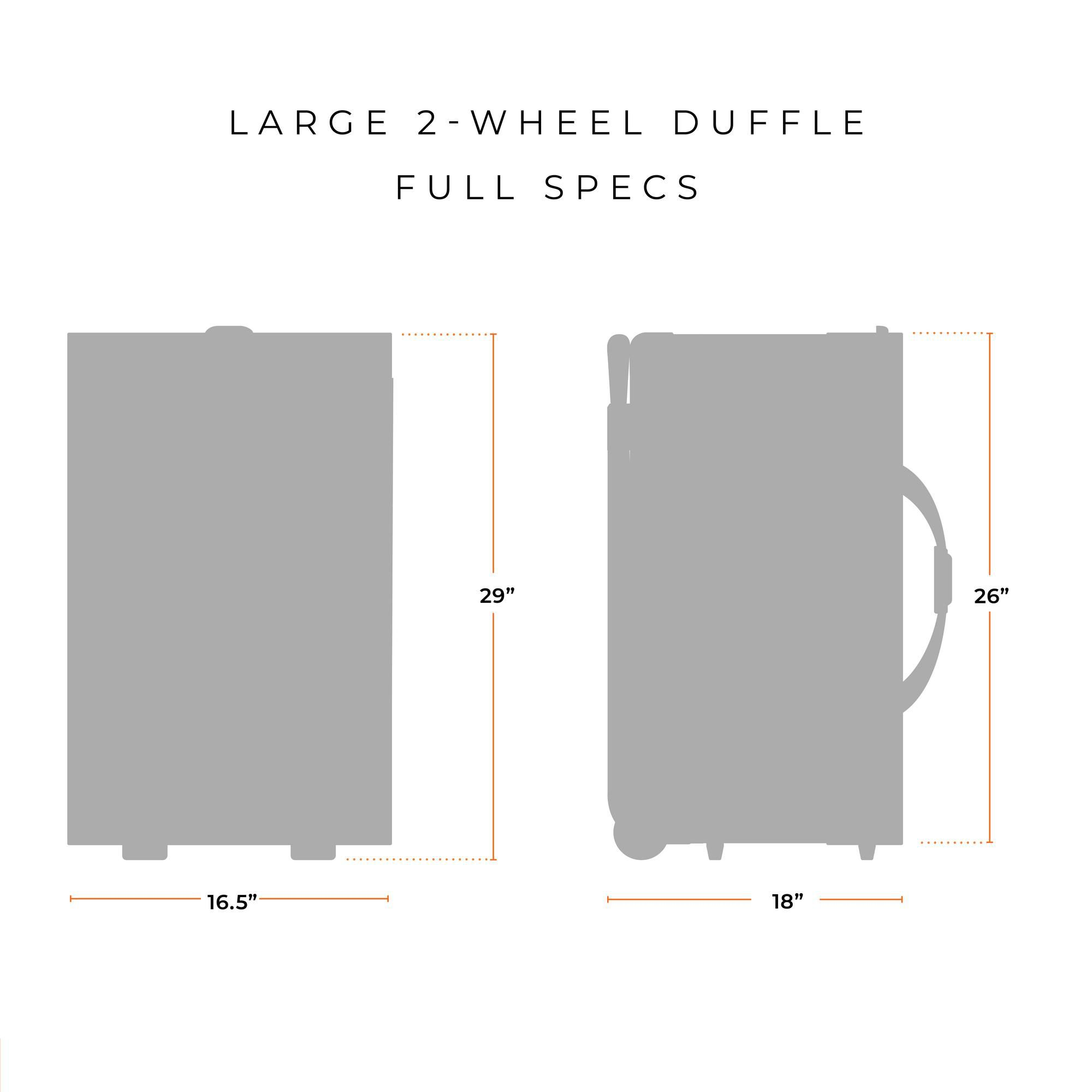 Baseline Large 2 Wheel Duffel Bag — Image 14