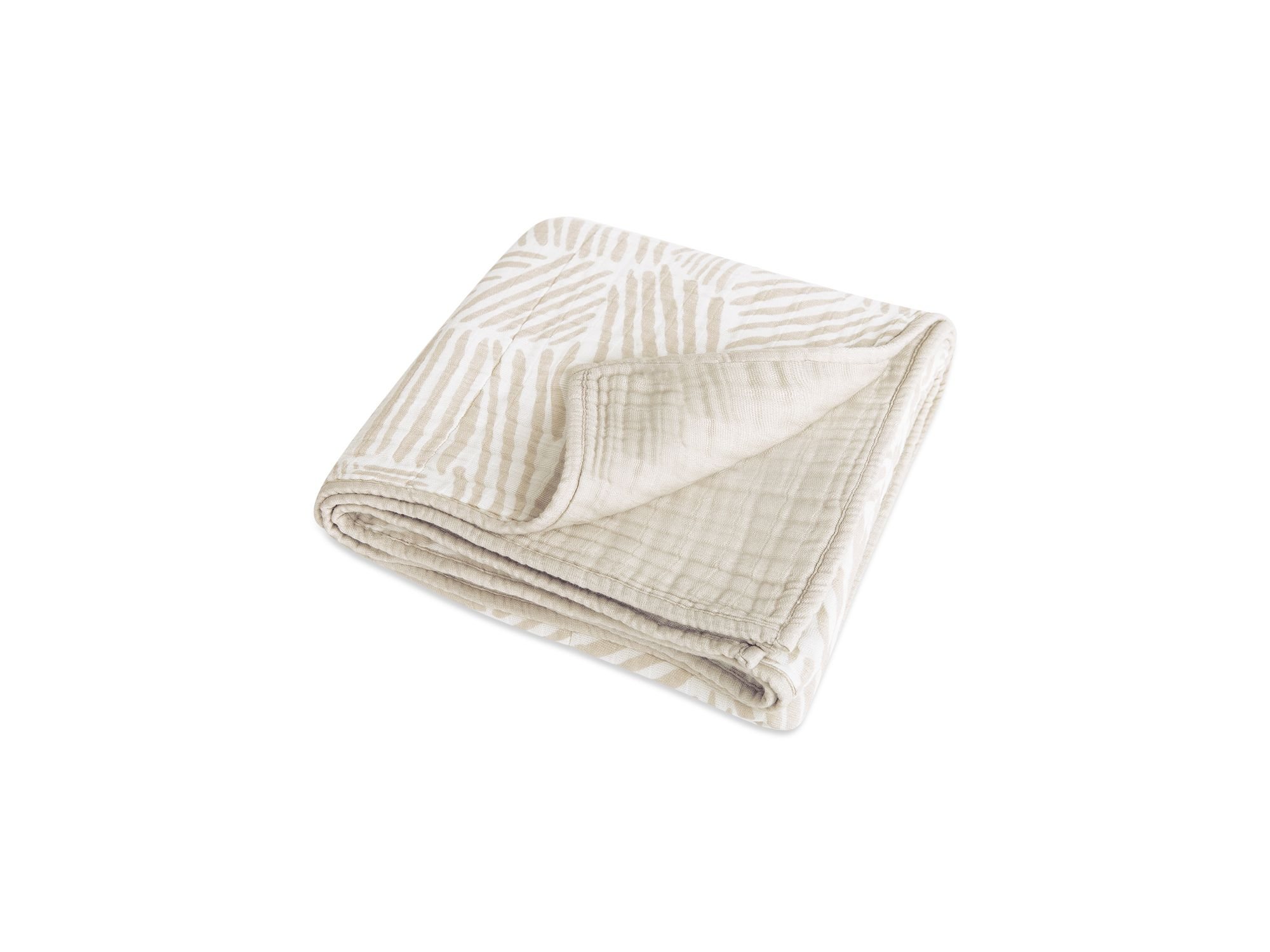 Quilt in 3 Layer GOTS Certified Organic Muslin Cotton — Image 6