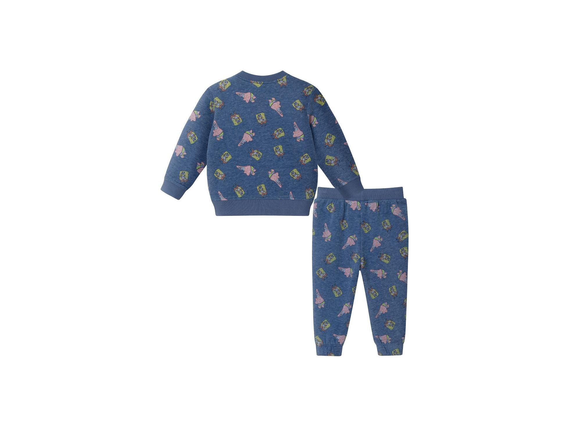 Boys' SpongeBob Square Pants x French Terry Sweat Set - Baby — Image 4