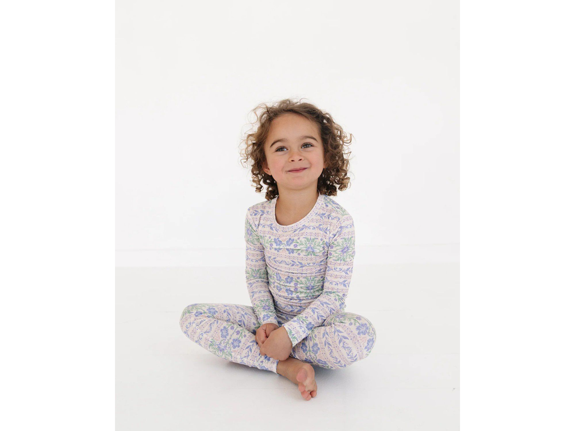 Girls' Spring Cascade Pajama Set - Baby, Little Kid — Image 6