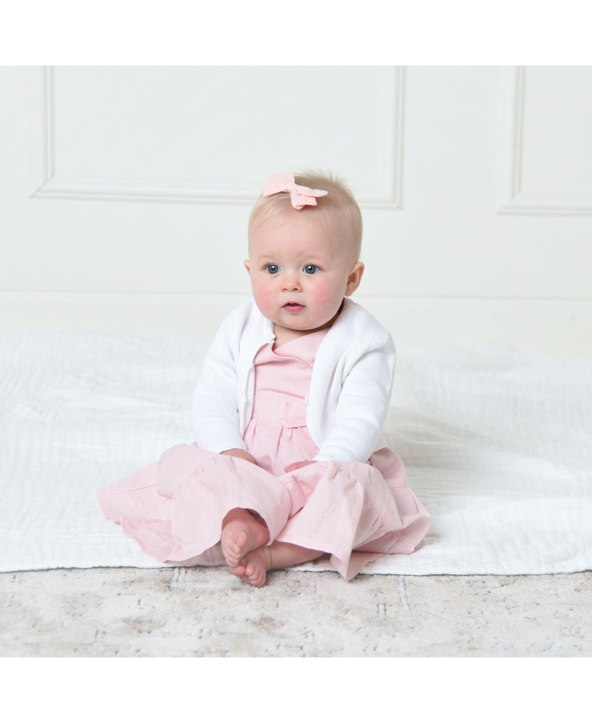 Girls' Tiered Wrap Dress - Baby — Image 3