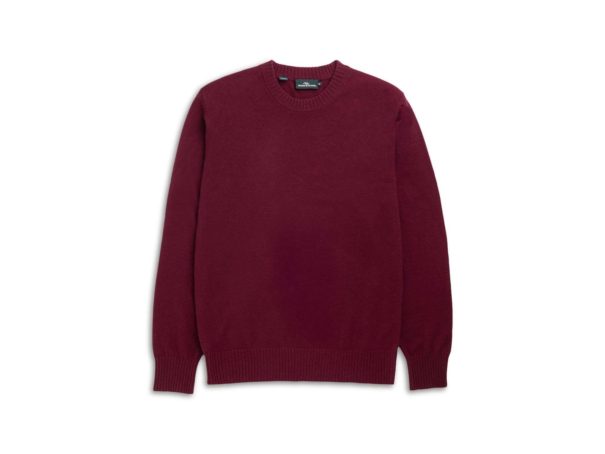 Stewart Island Wool & Cashmere Crewneck Sweater — Image 5