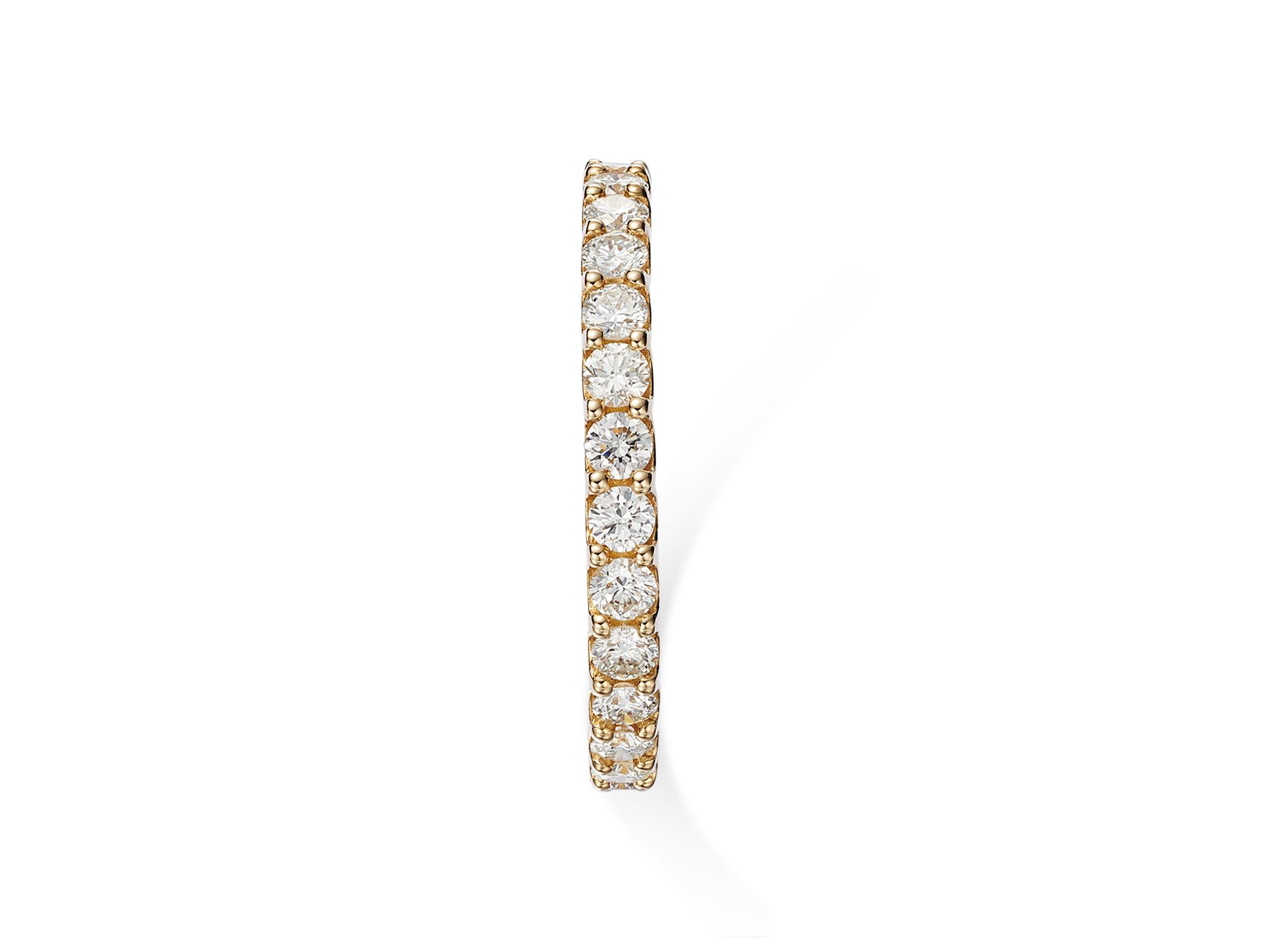 Diamond Eternity Band in 14K Yellow Gold, 1.0 tcw — Image 4