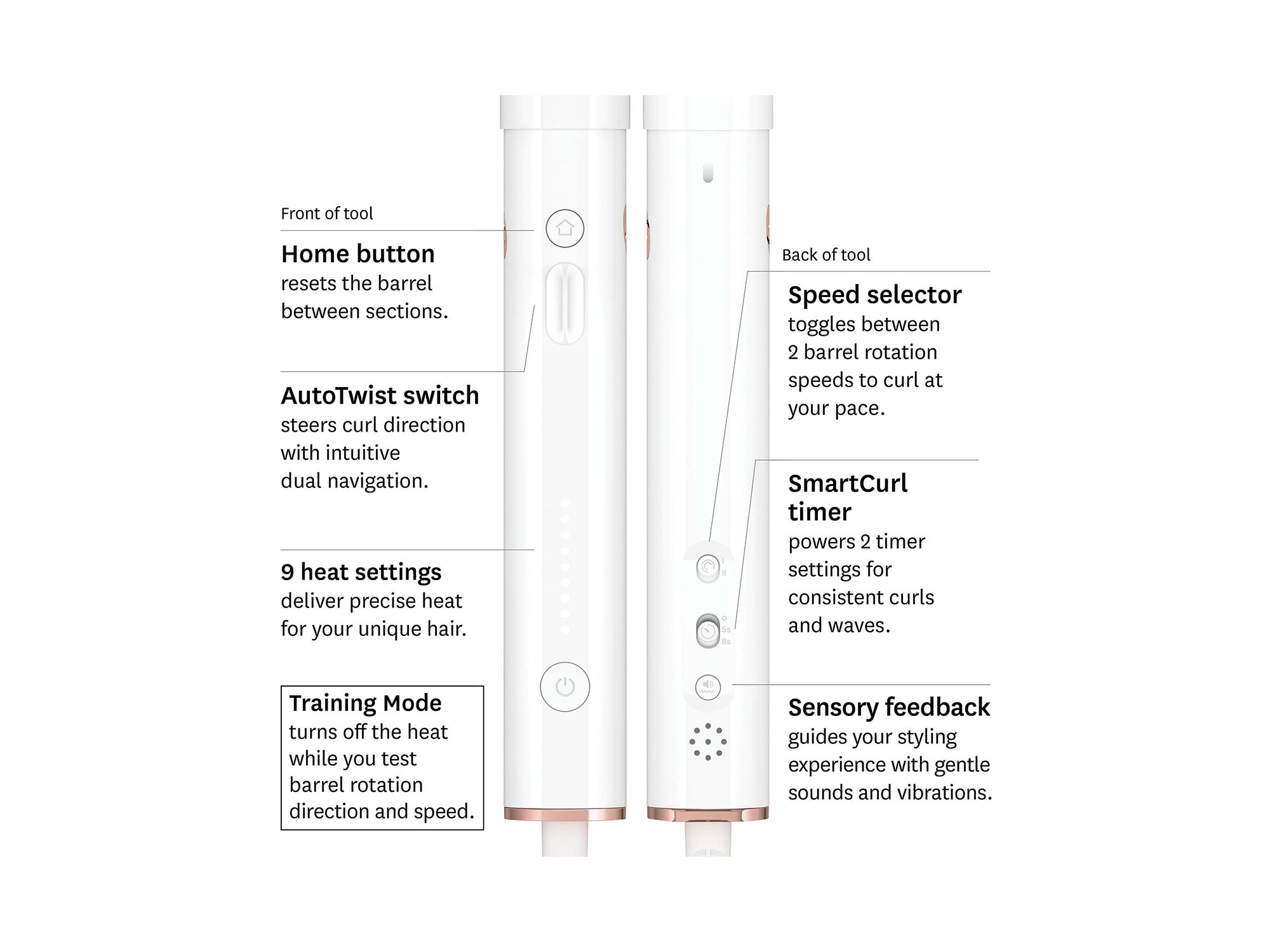 CurlWrap 1.25" Automatic Rotating Curling Iron with Long Barrel — Image 8