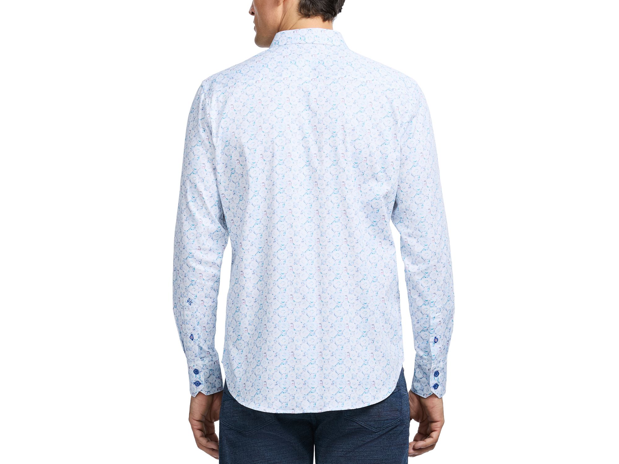 Bramston Cotton Blend Button Down Shirt — Image 3