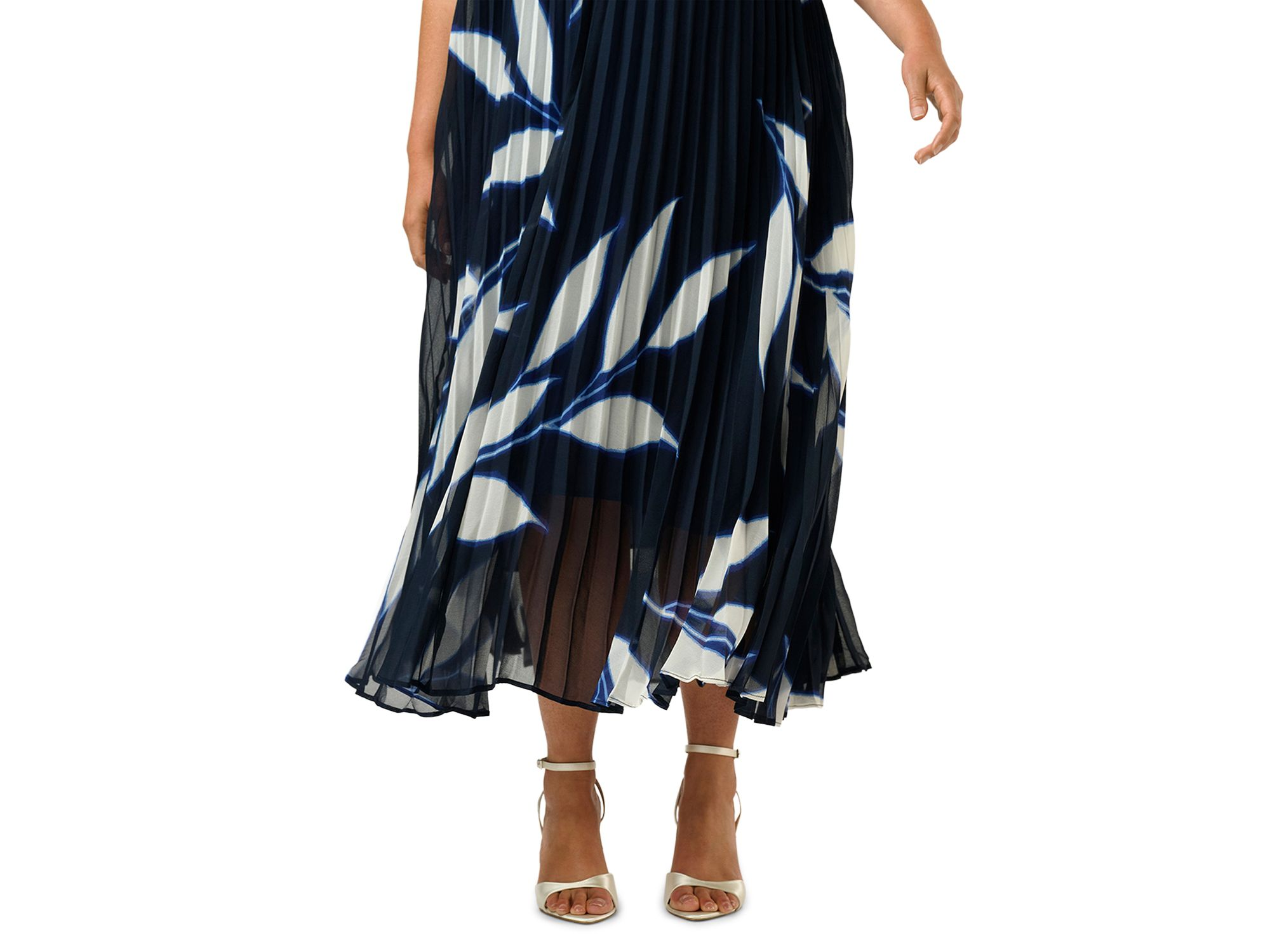 Breezy Pleated Dress — Image 3