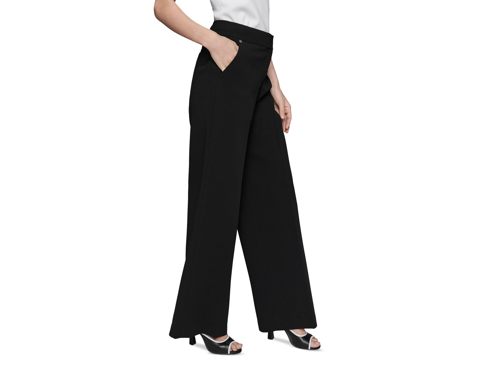 Essential Wide Leg Pants — Image 4