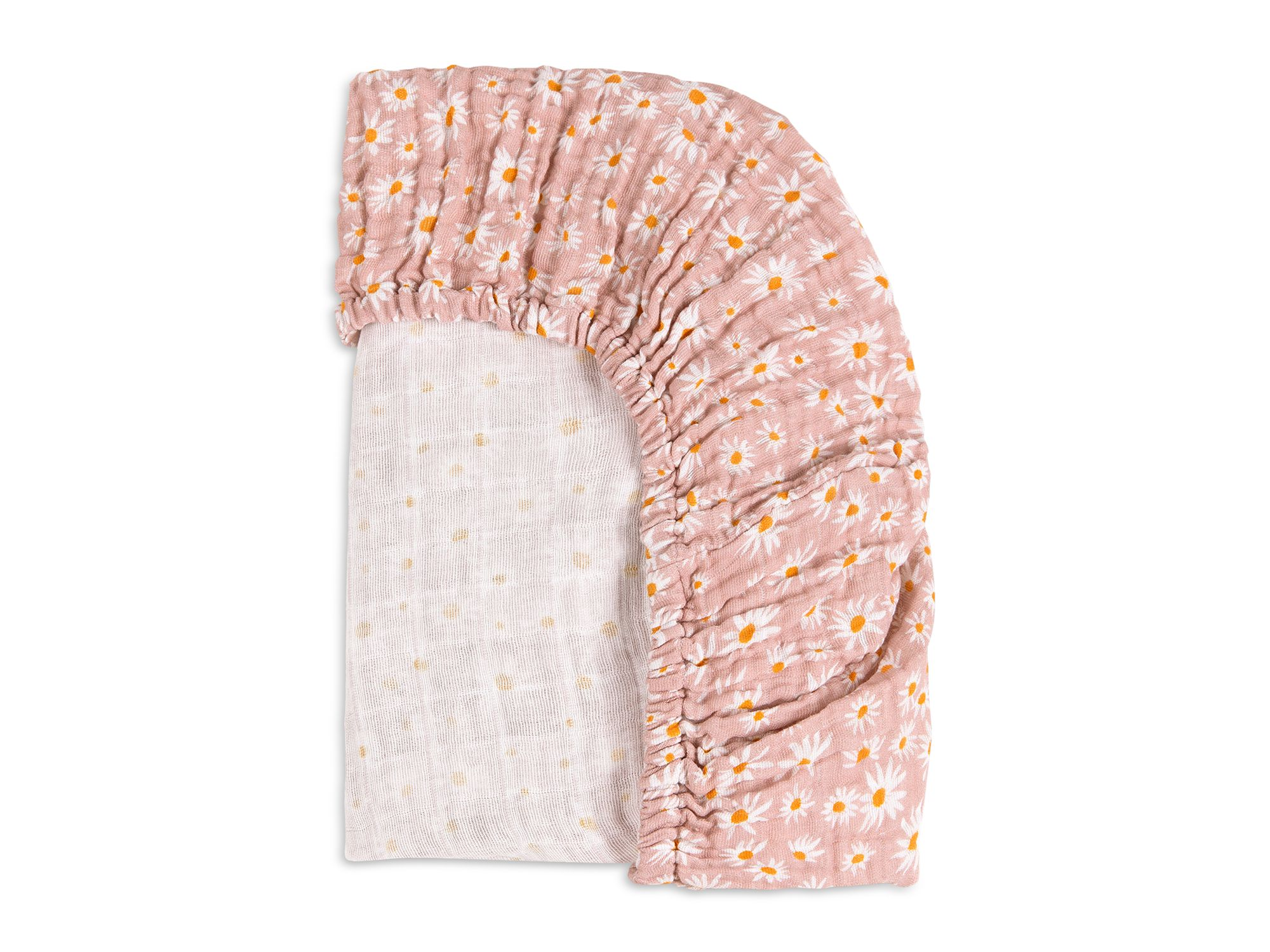 All Stages Bassinet Sheet in GOTS Certified Organic Muslin Cotton — Image 4