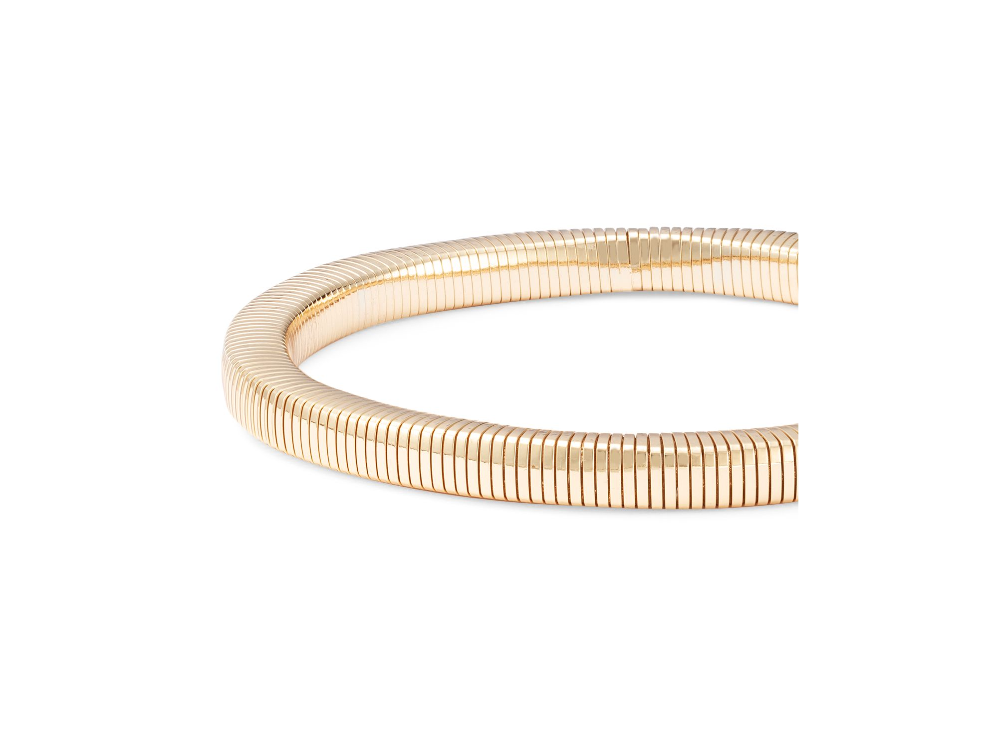 Snake Chain Stretch Bracelet in 16K Gold Plated - Exclusive — Image 3