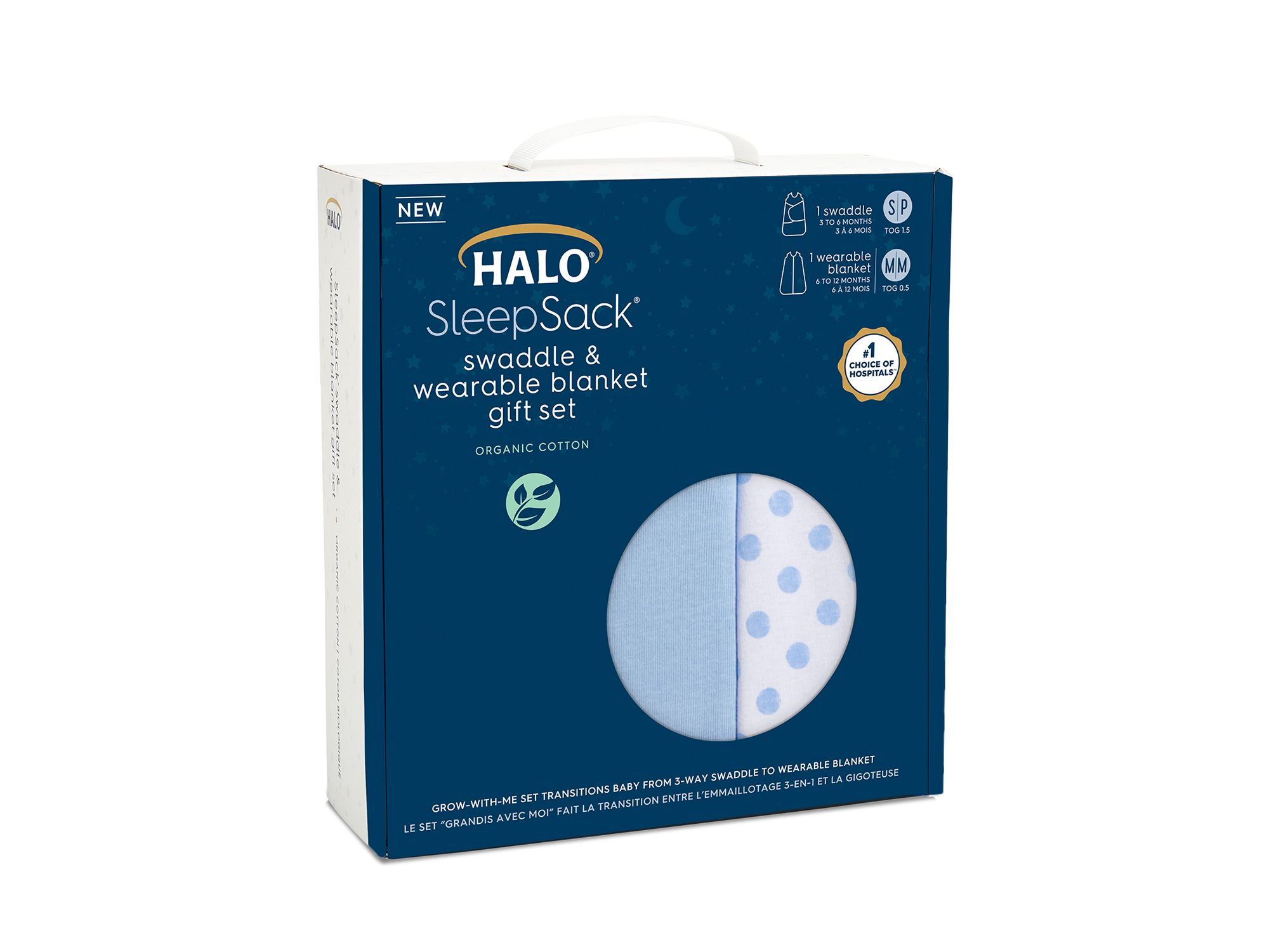 SleepSack Organic Swaddle - Baby — Image 4