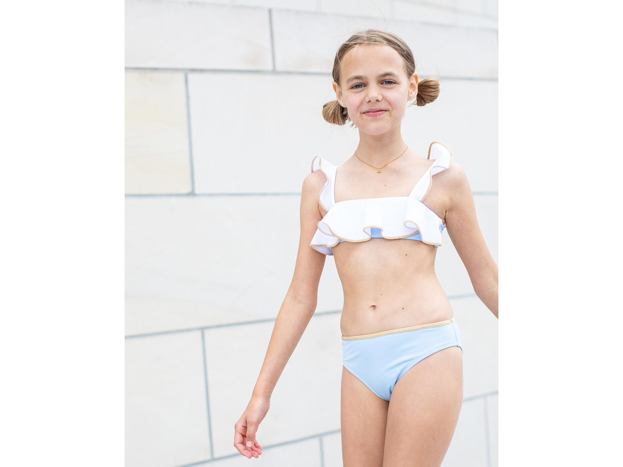 Girls' Lesia Two-Piece Swimsuit - Little Kid, Big Kid — Image 3