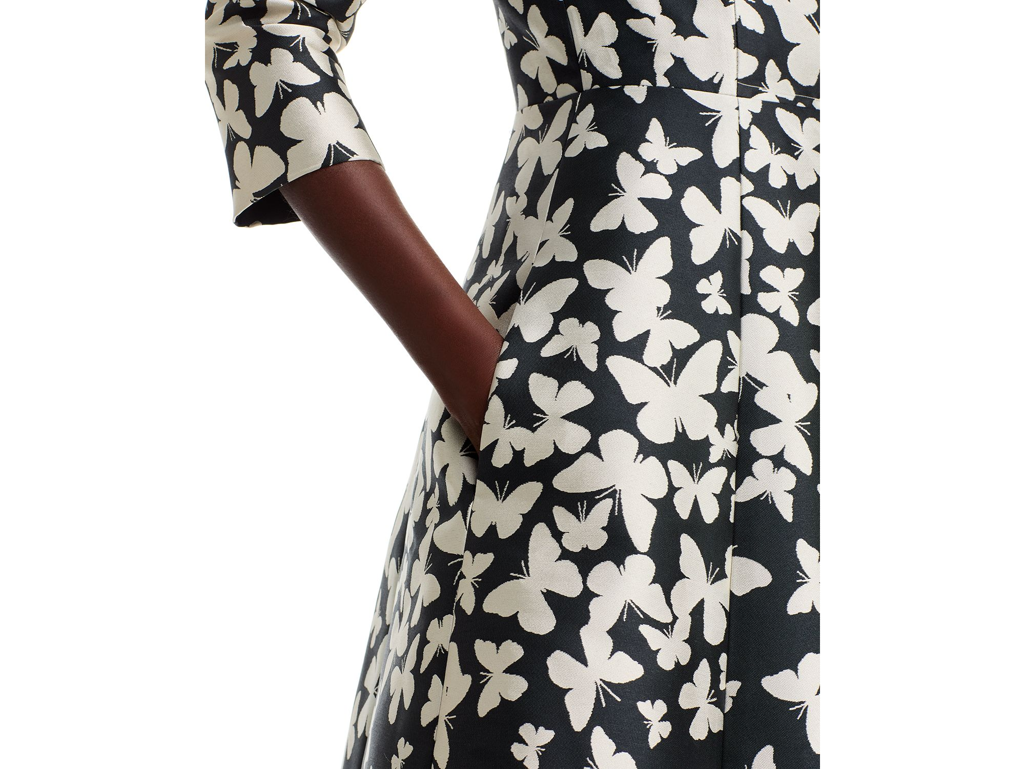 Butterfly Button Front Dress — Image 3