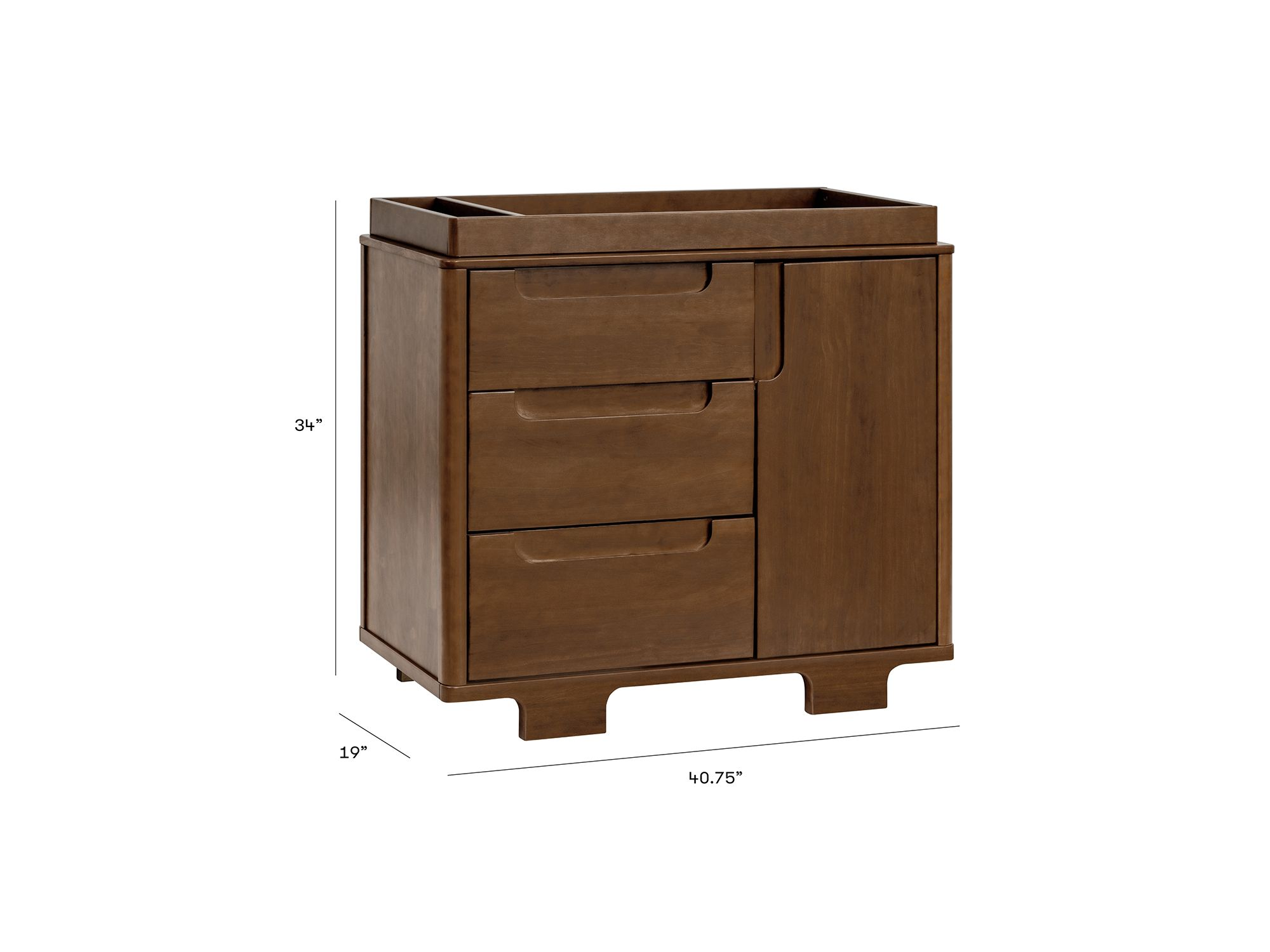 Yuzu 3 Drawer Changer Dresser — Image 11