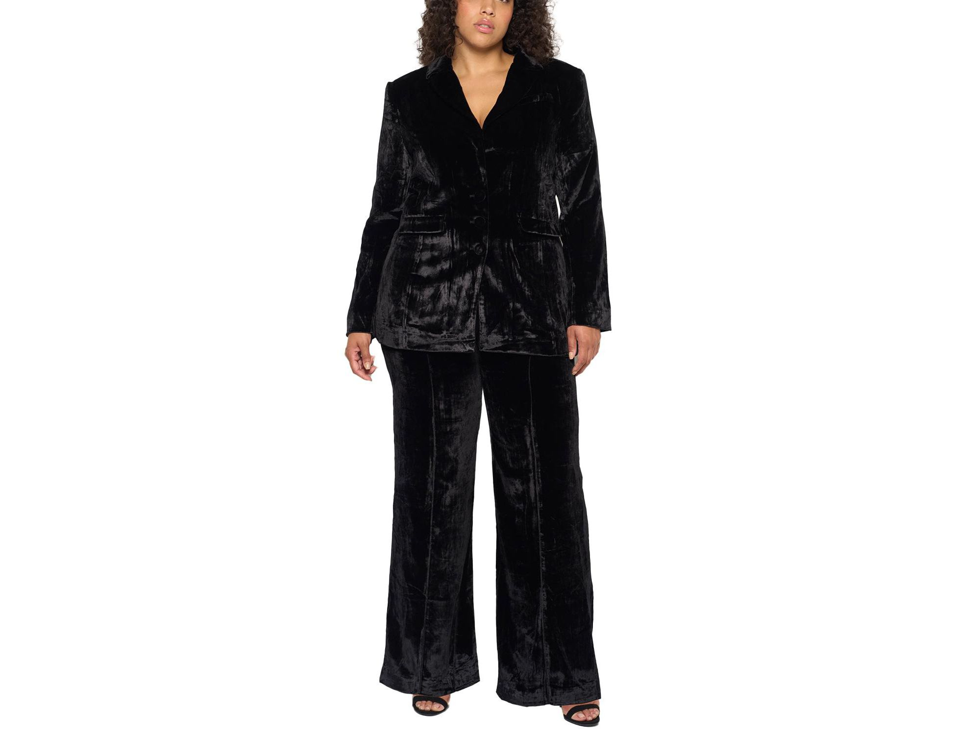 Fiona Velvet Boyfriend Blazer — Image 7