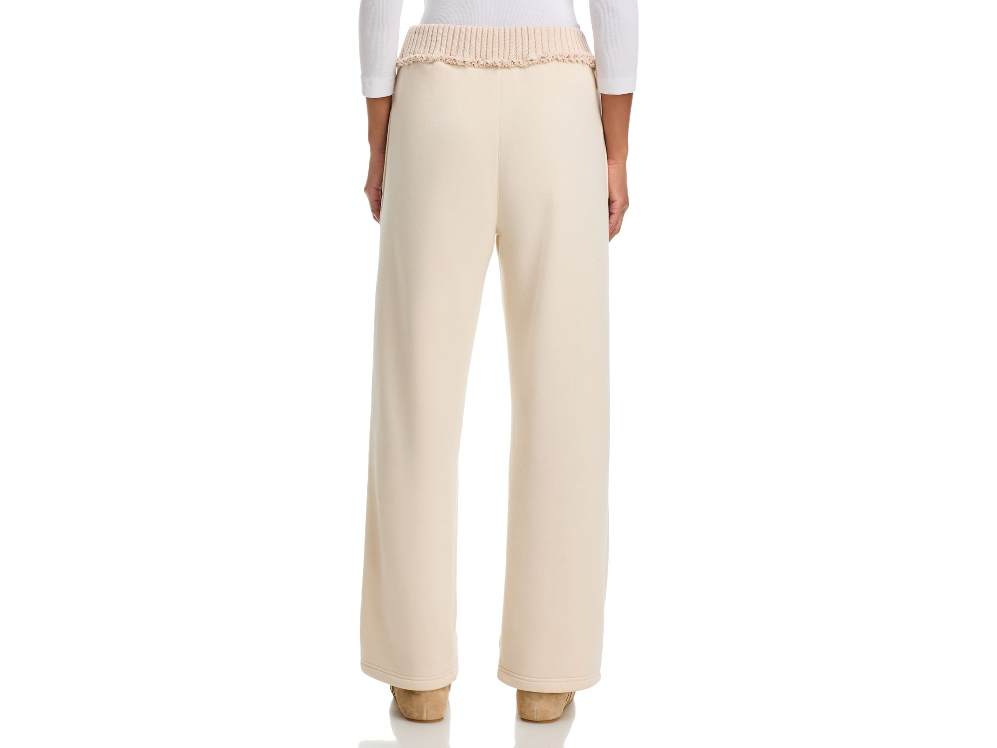 Rib Waistband Sweatpants — Image 3