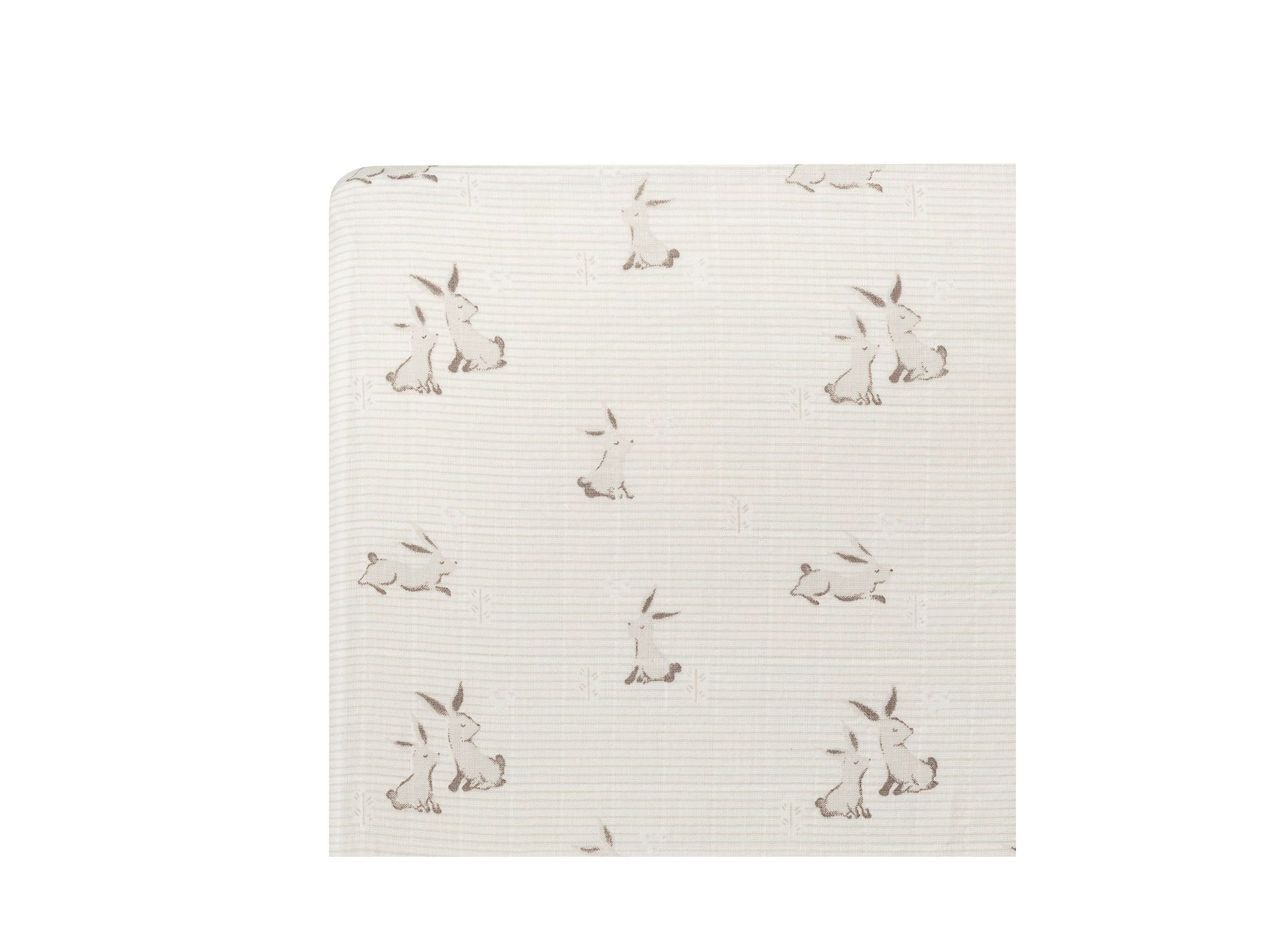 Bunny Fitted Crib Sheet — Image 4