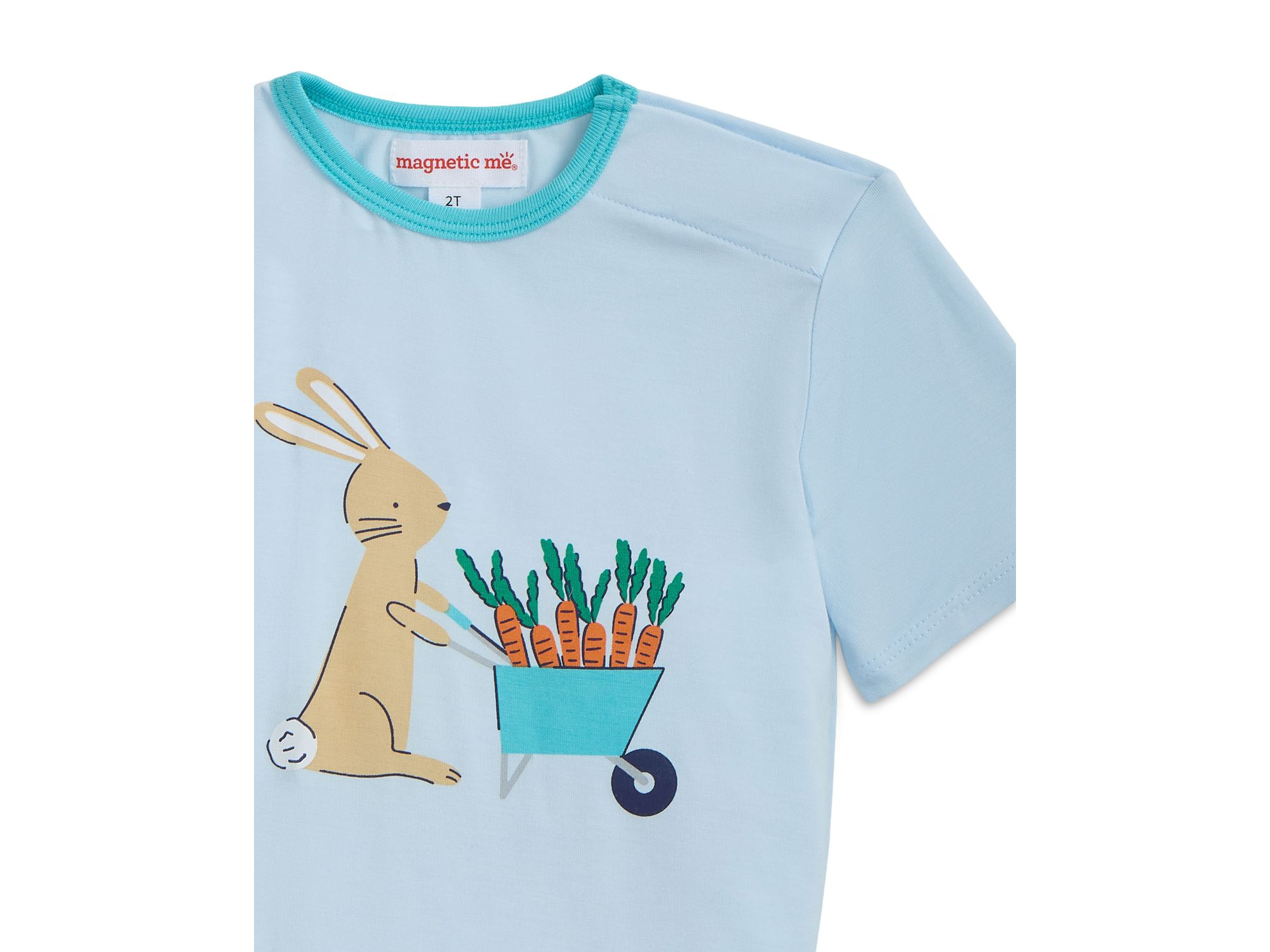 Boys' Bunny Garden Magnetic Top & Shorts Set - Little Kid, Big Kid — Image 3