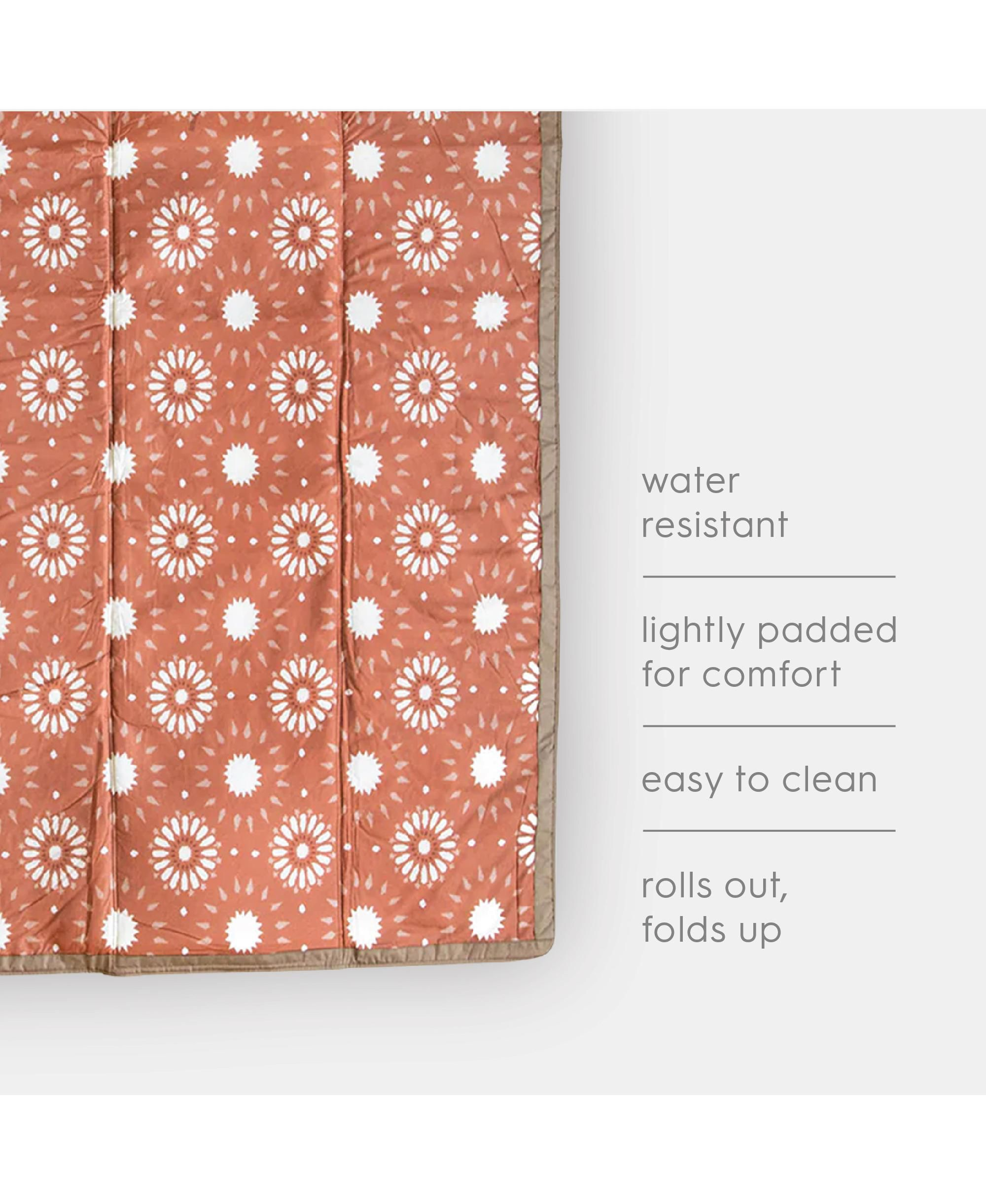 Unisex Outdoor Blanket 5 x 5 - Baby — Image 4