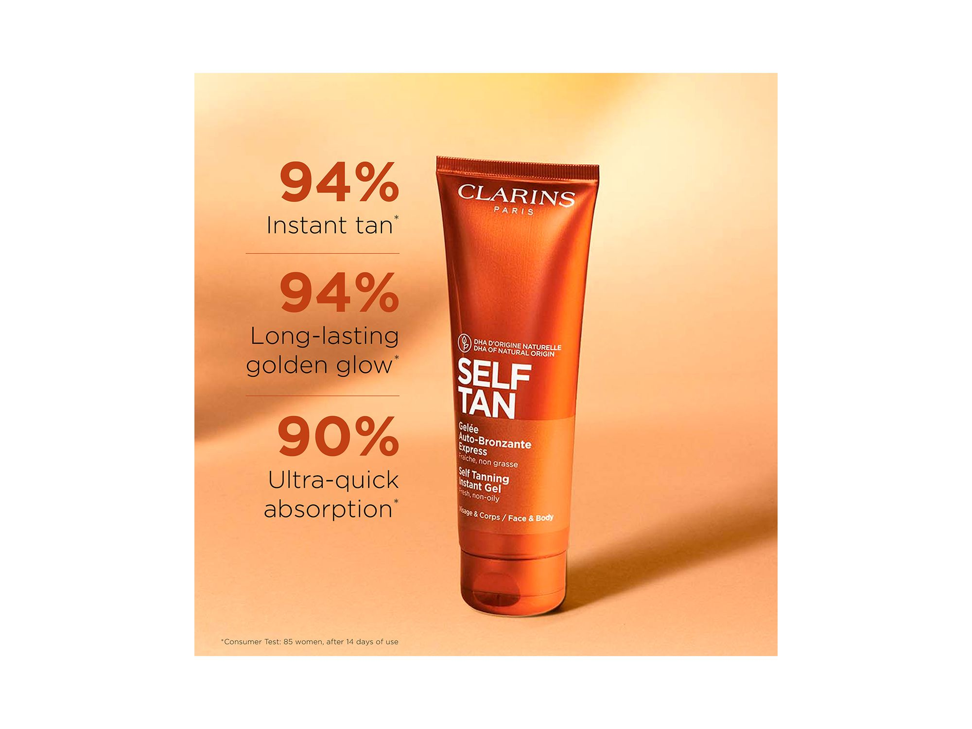 Self Tanning Face & Body Tinted Gel 4.4 oz. — Image 4