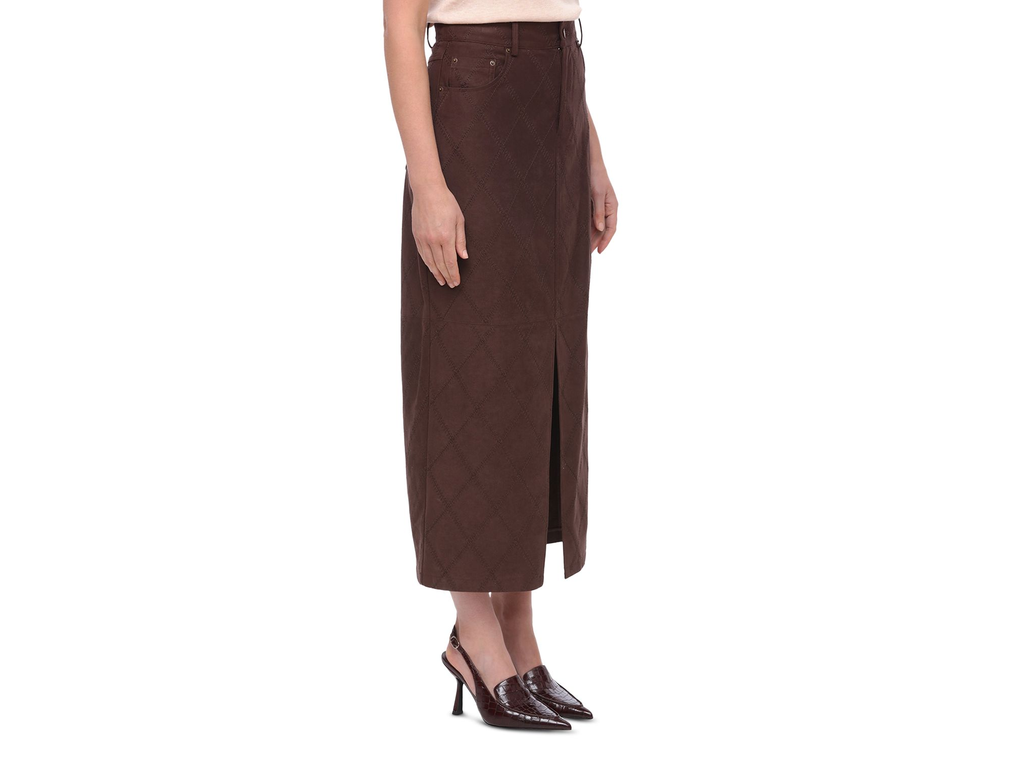 Front Slit Maxi Skirt — Image 5