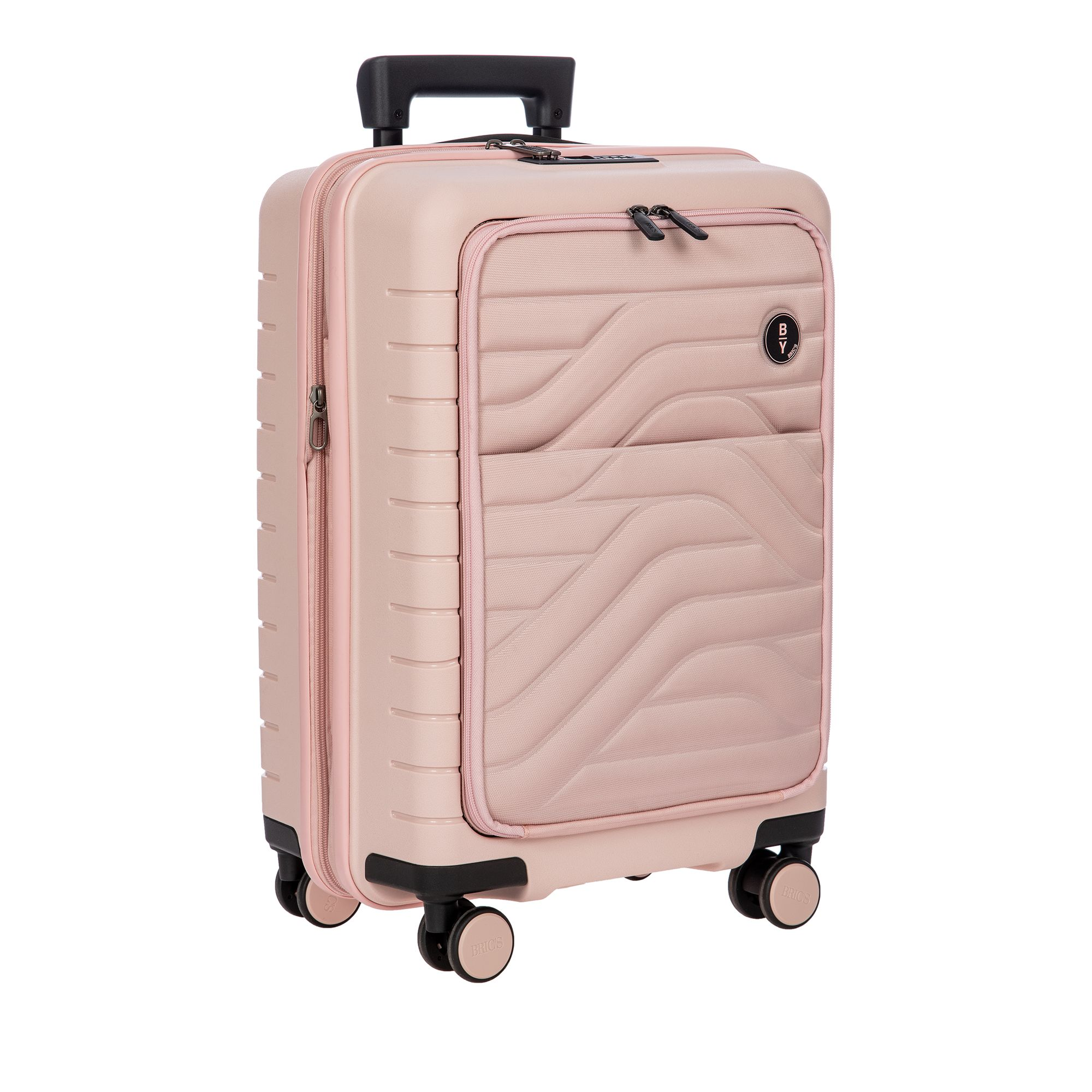 By Ulisse 21" Expandable Carry On Spinner Suitcase with Pocket — Image 7