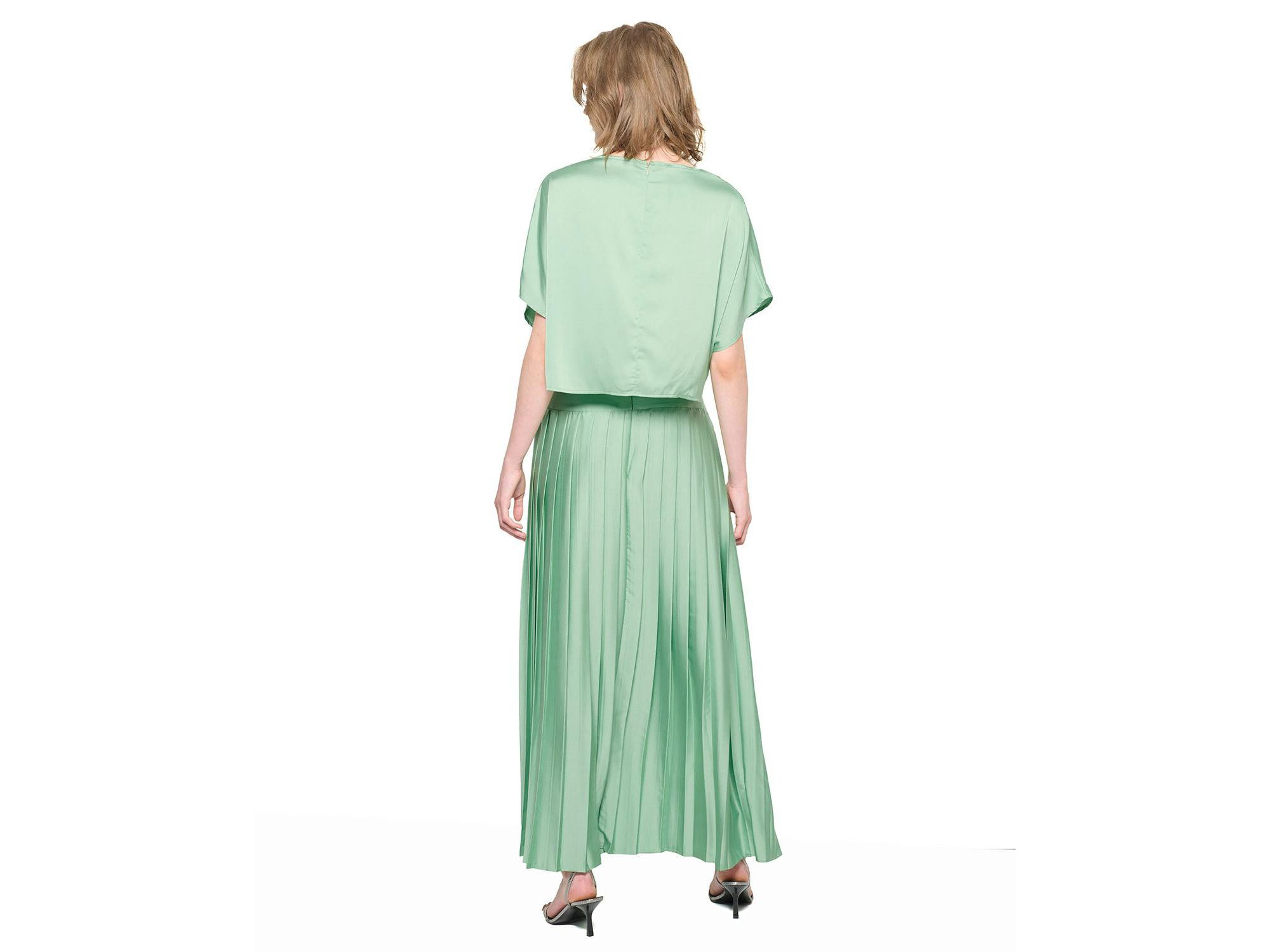 Matcha Pleated Skirt — Image 4