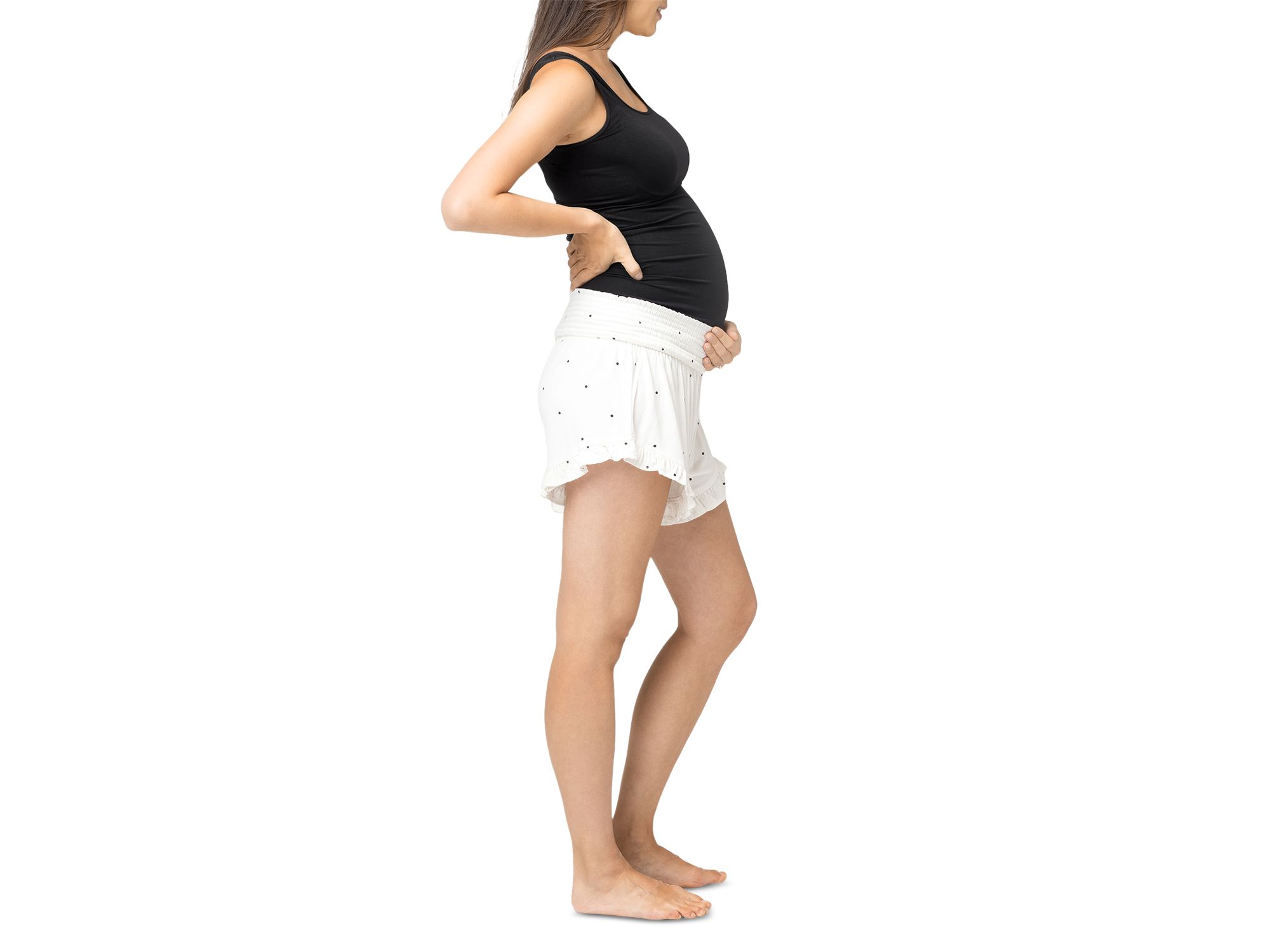 Fleur Maternity Shorts — Image 6