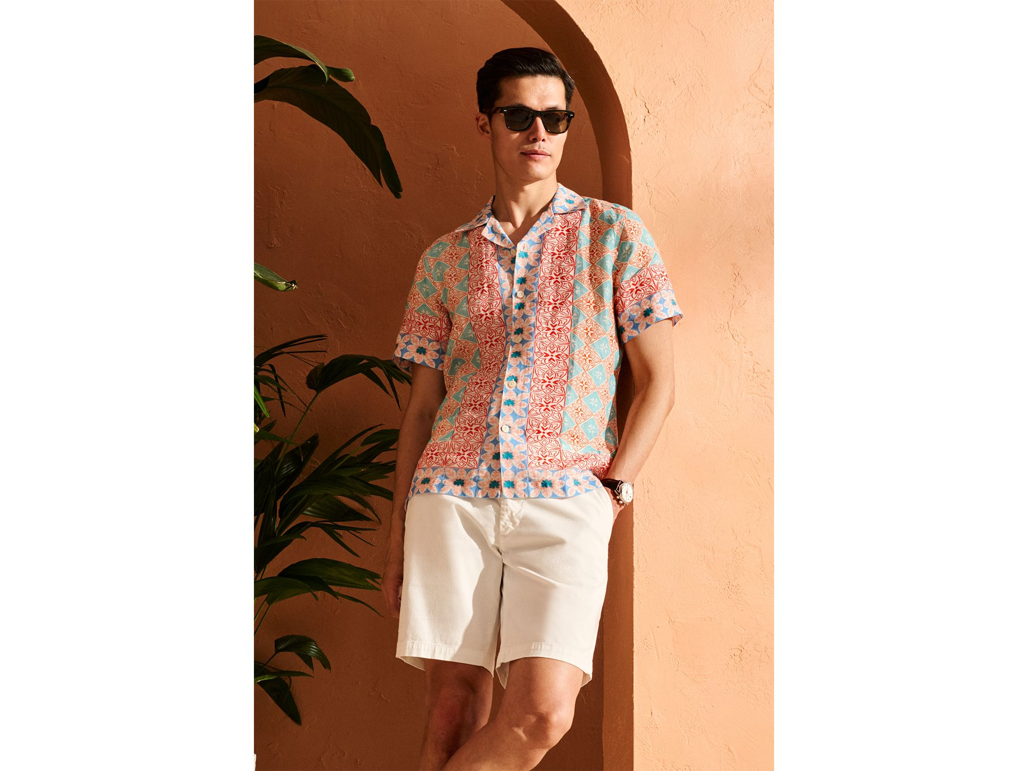 Wanderer 8.5" Stretch Cotton Shorts — Image 3