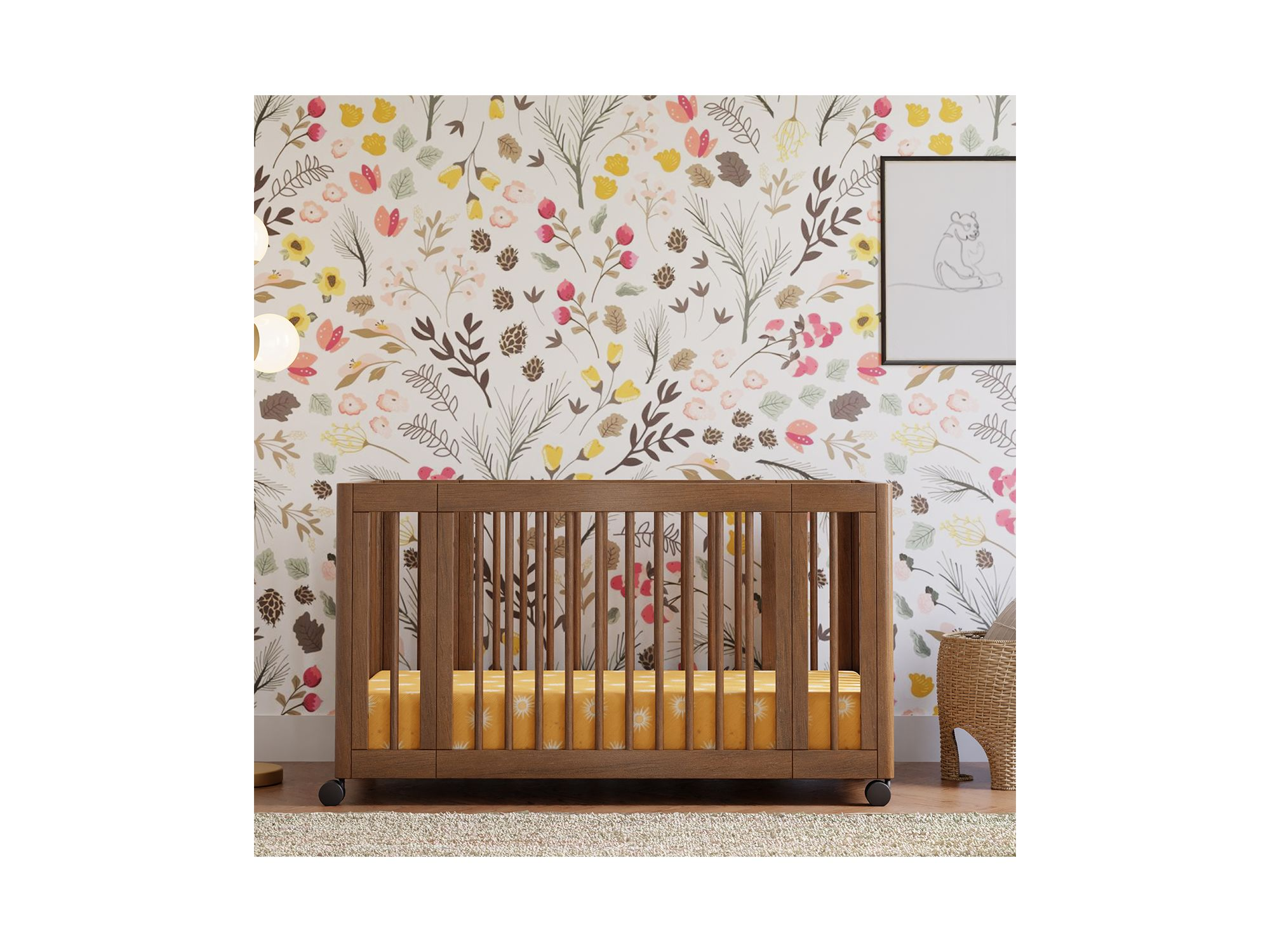 Yuzu 8 in 1 Convertible Crib with All Stages Conversion Kits — Image 9