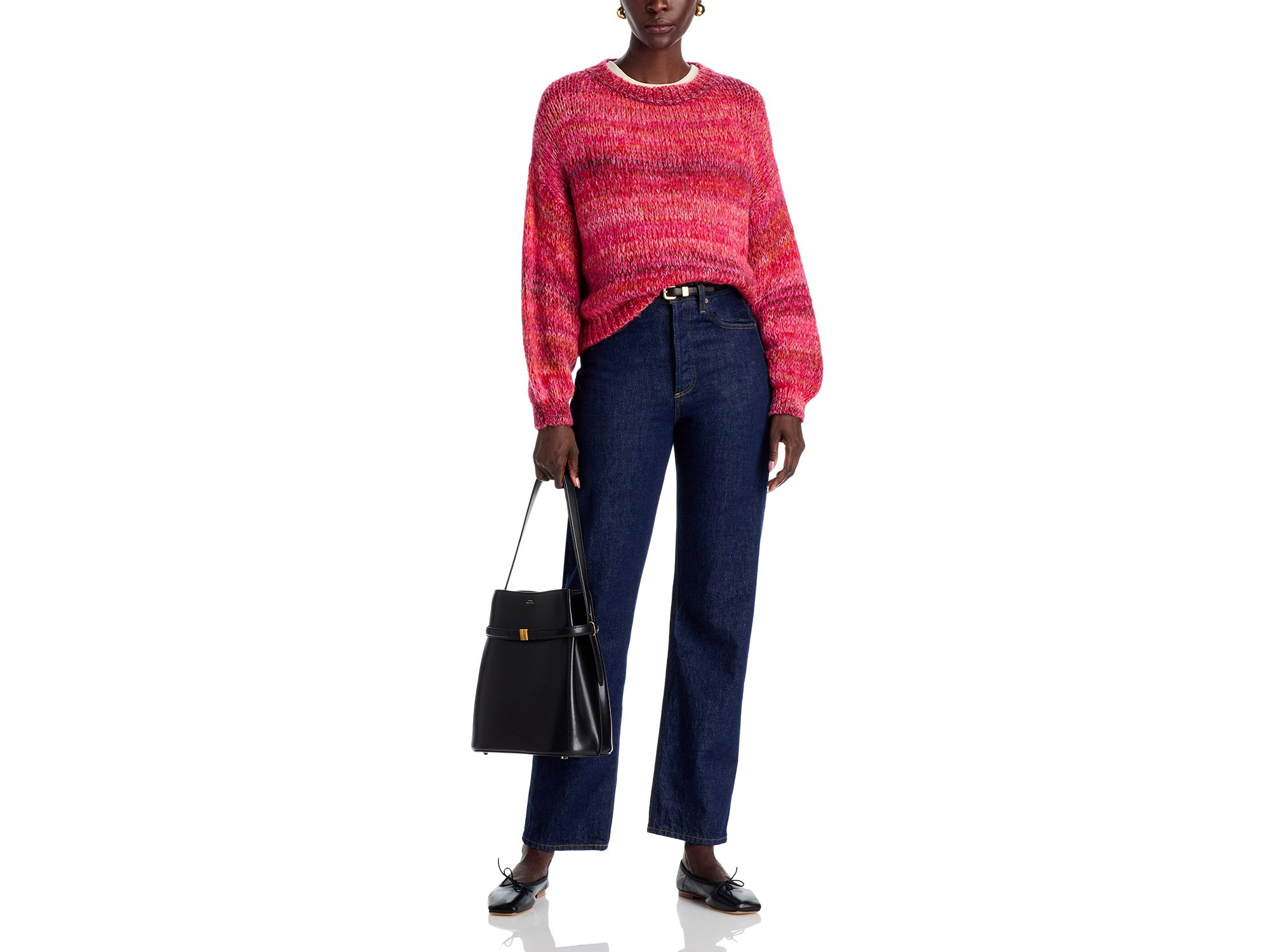 Marled Crewneck Sweater — Image 4