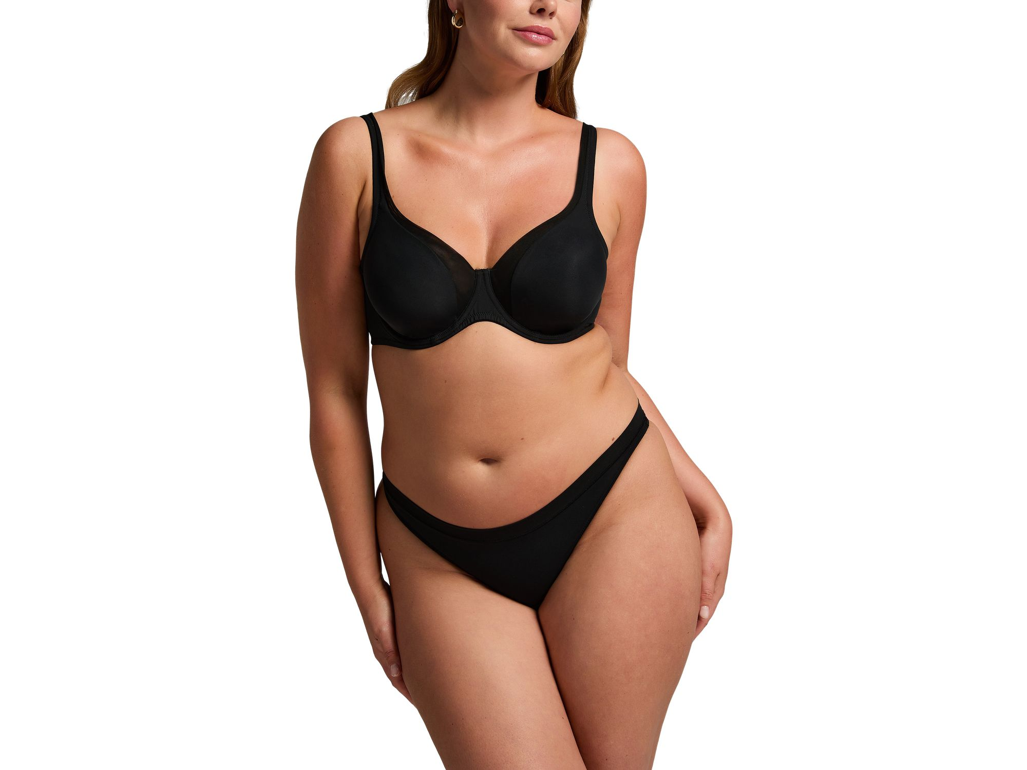 Mesh Non Padded Underwired Bra — Image 3