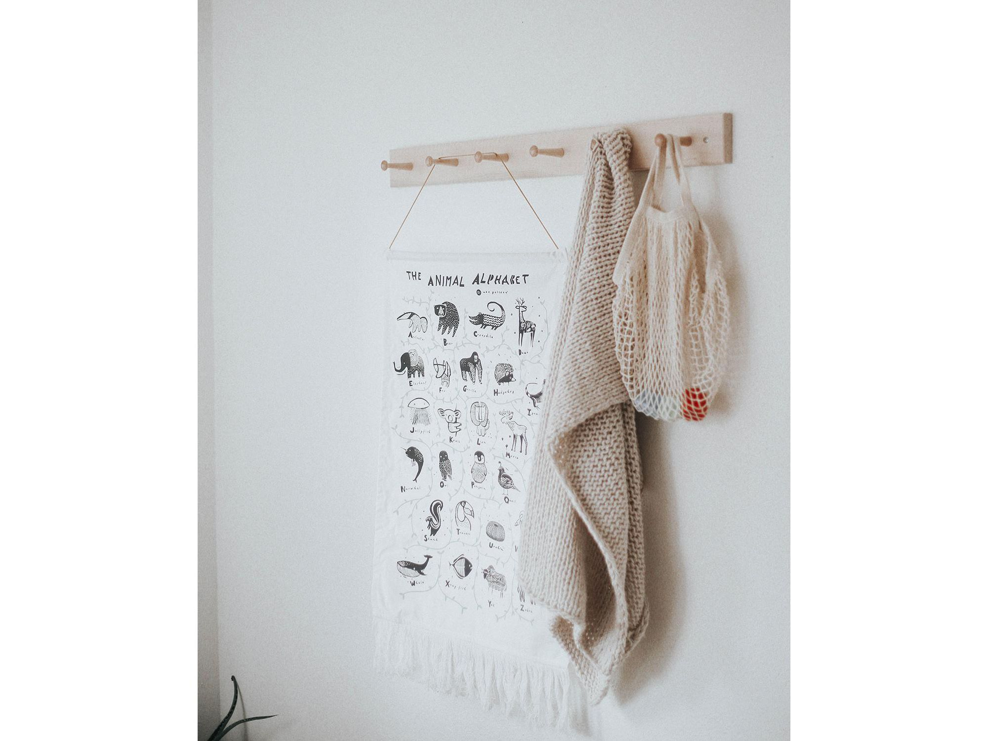 Animal Alphabet Printed Tapestry - All Ages — Image 3