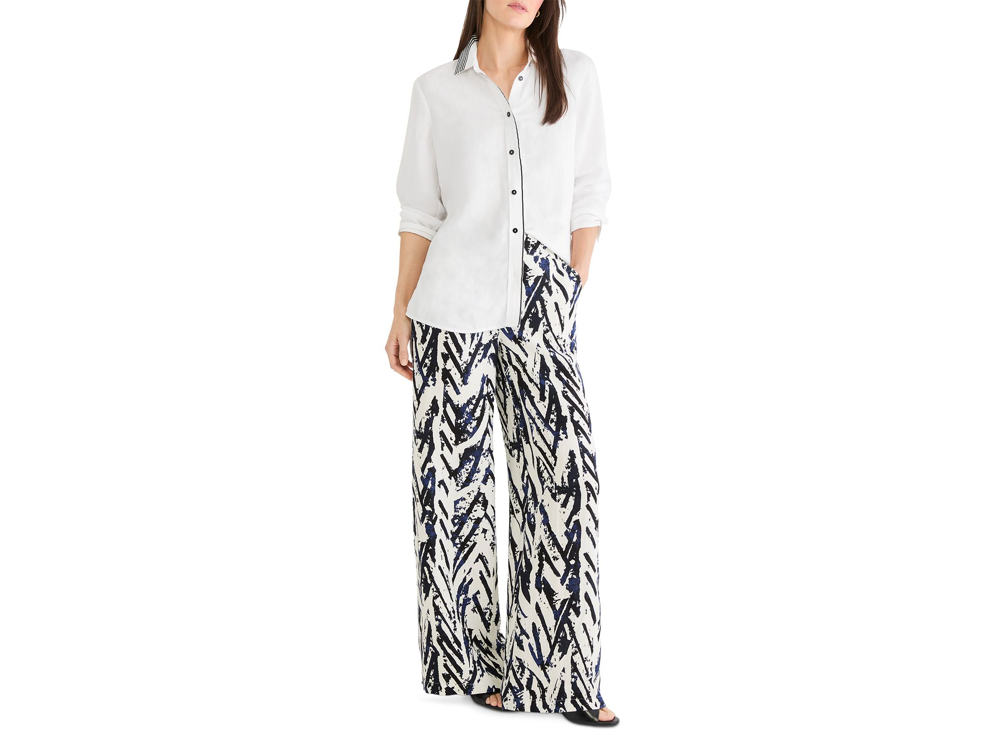 Stripe Trim Shirt — Image 3