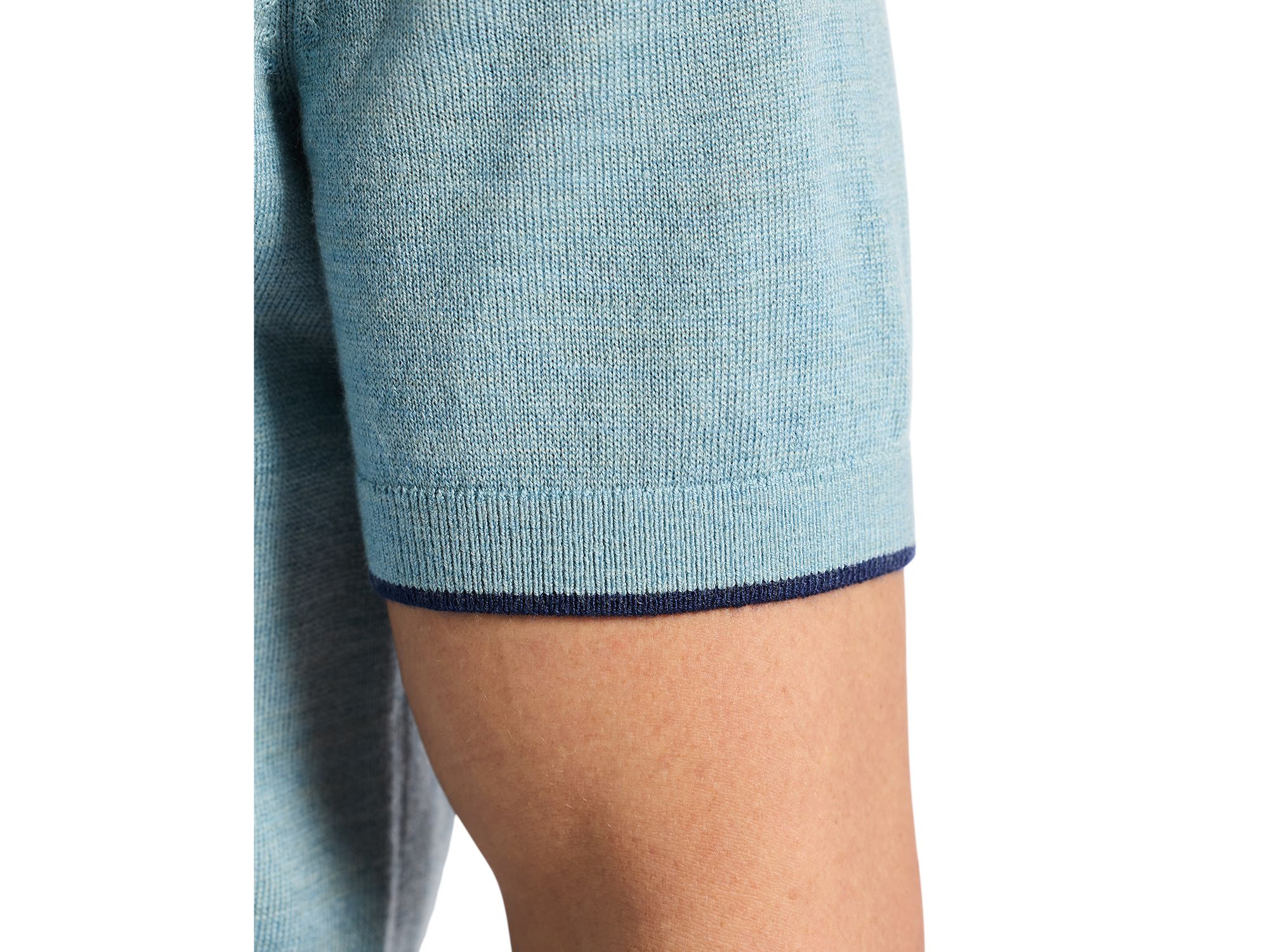 Edvan Sweater Polo Shirt — Image 3