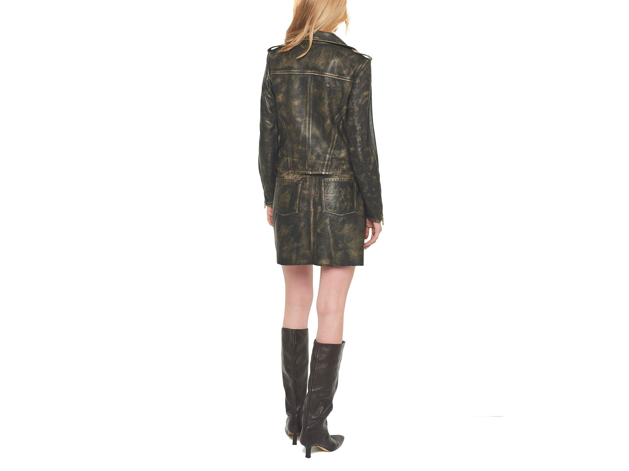 Bonnie Upcycled Leather Jacket — Image 5