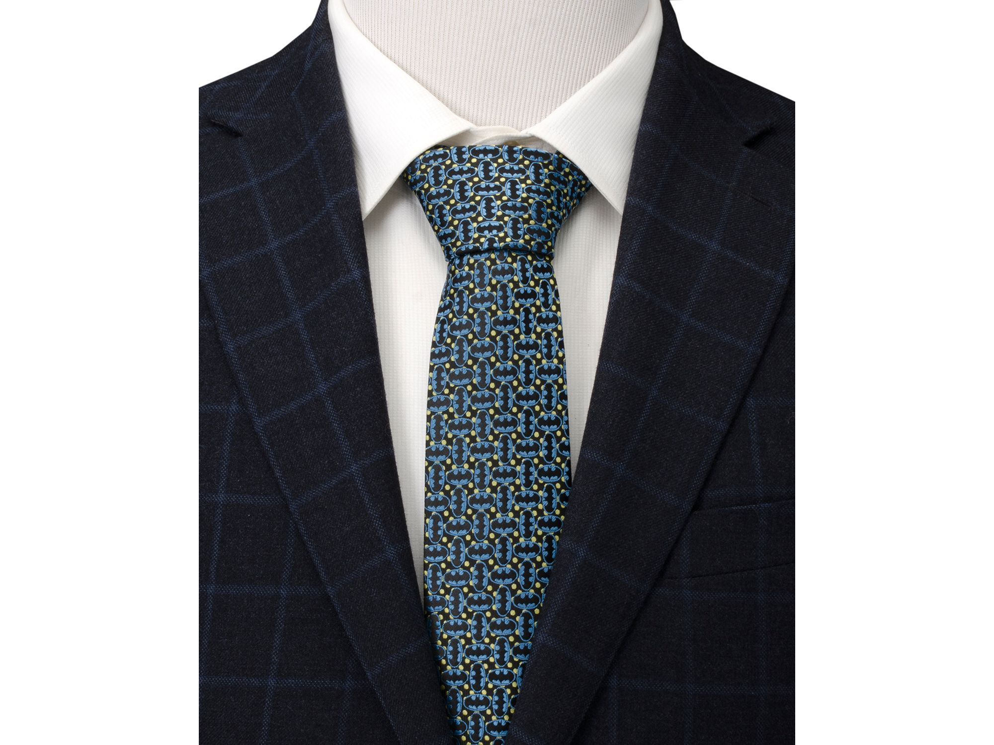 Batman Emblem Silk Tie — Image 3