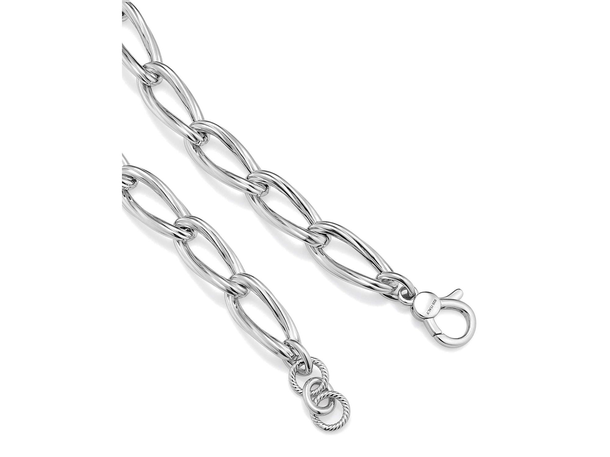 Sterling Milanese Twist Link Bracelet — Image 5