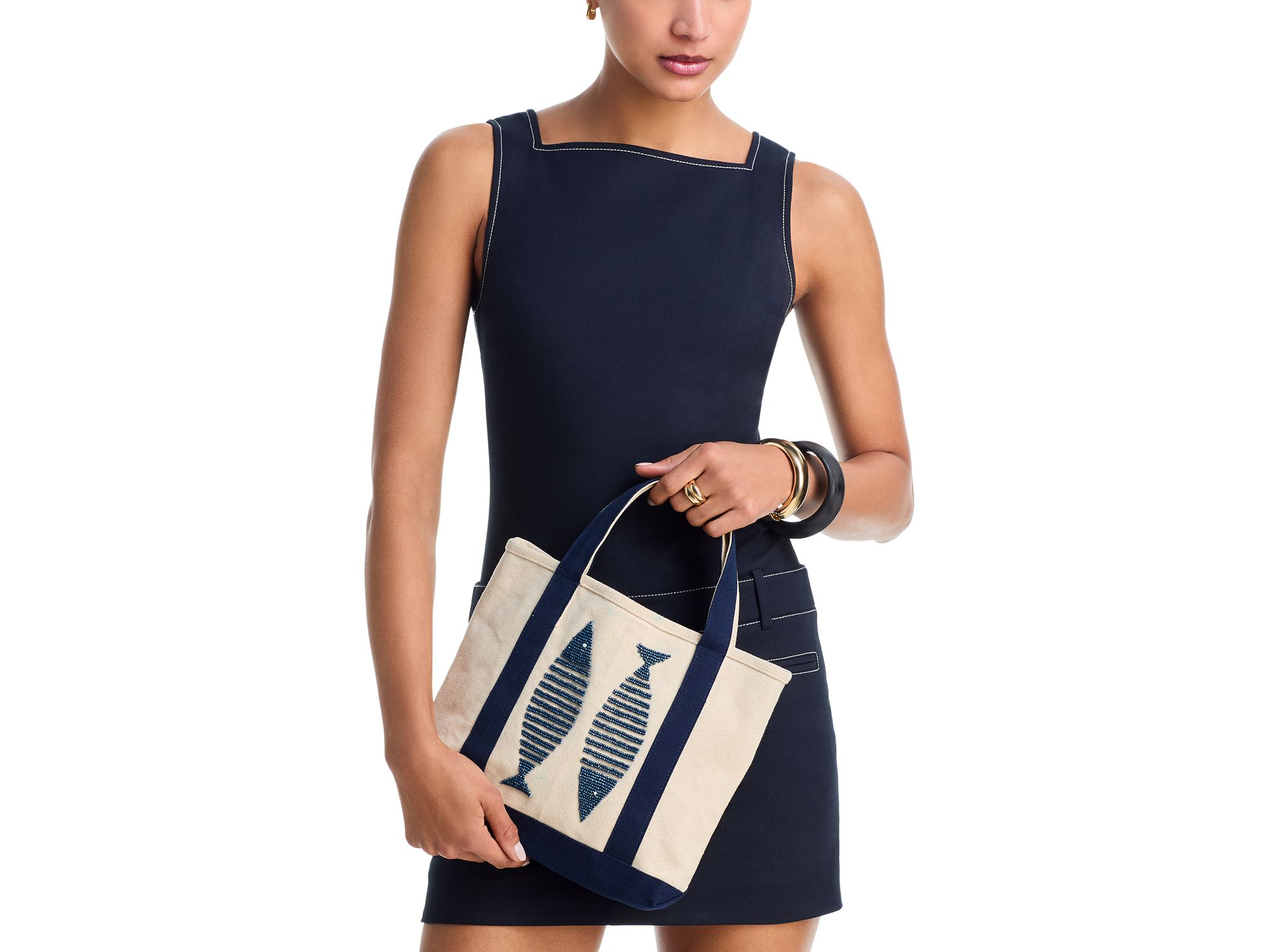 Mini Convertible Canvas Tote - Exclusive — Image 3