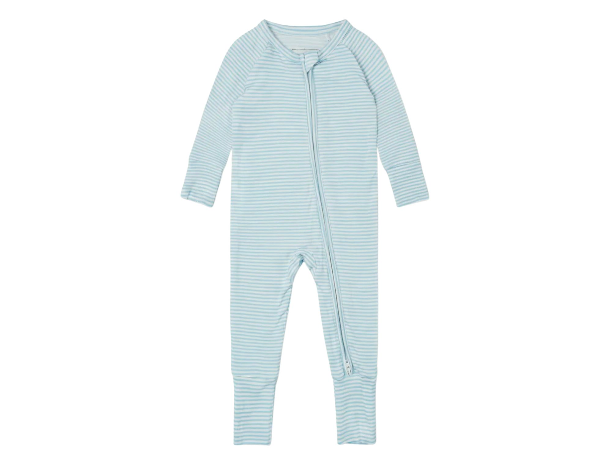 Boys' Seaside Stripe Bamboo Sleeper - Baby — Image 7