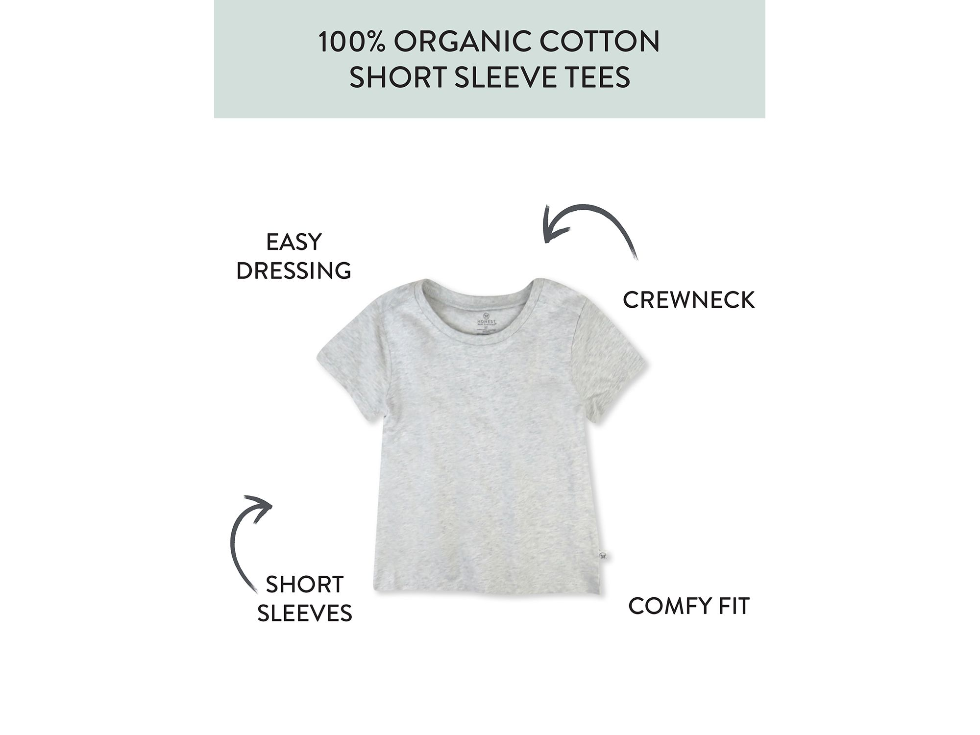 Boys' Short Sleeve Tees, Pack of 10 - Baby — Image 3